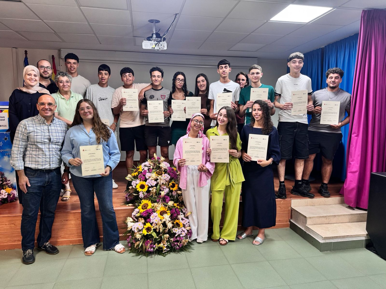 El IES Clara Campoamor entrega los diplomas del programa educativo bilingüe