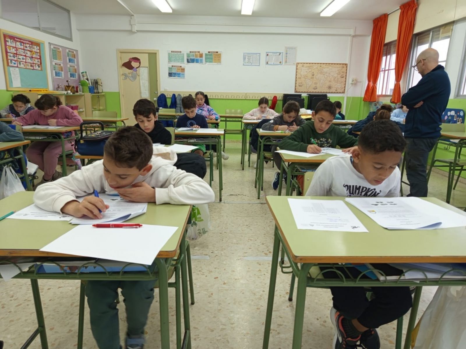 Momento de la prueba / Cedida