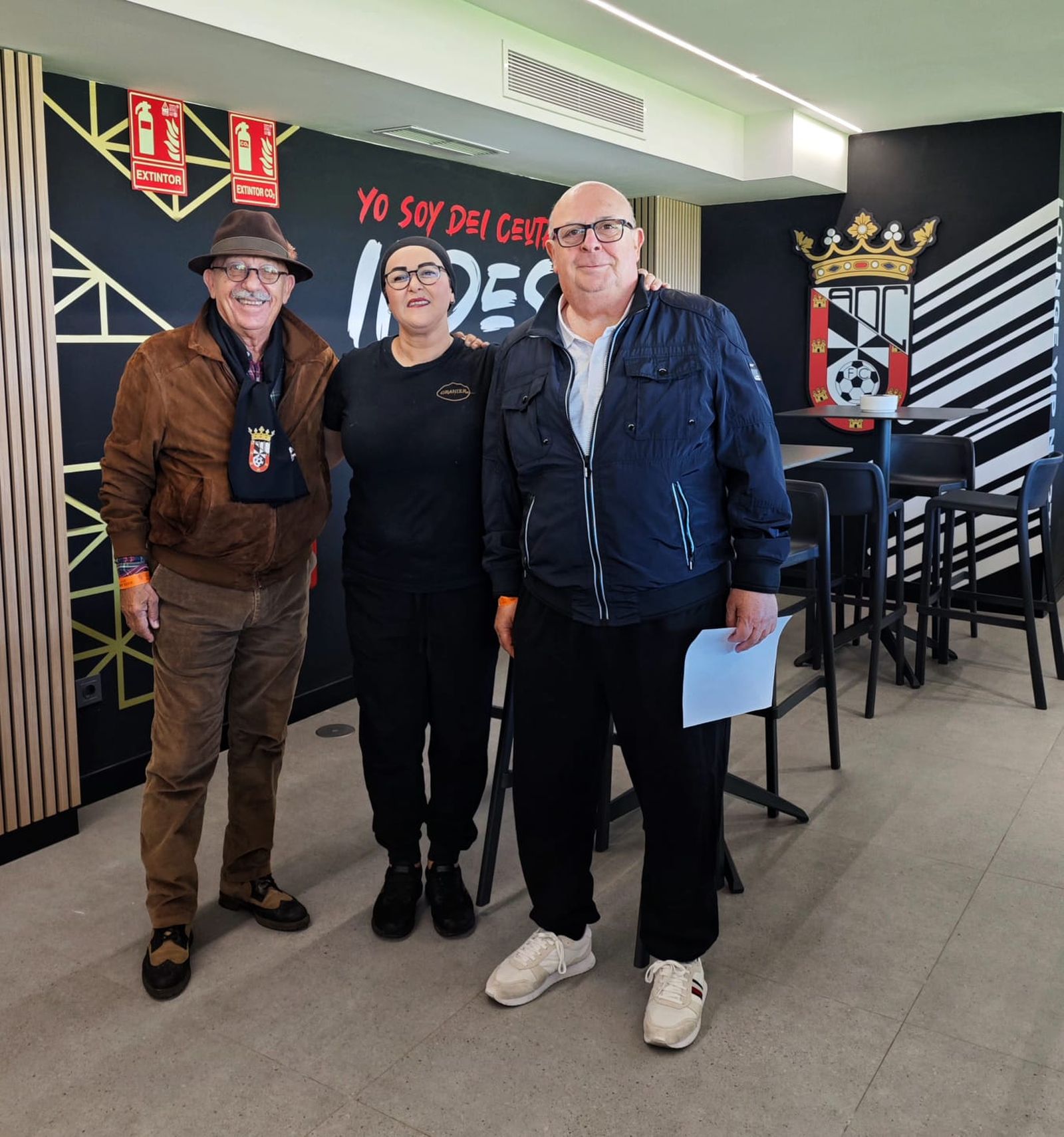 FOTOGALERÍA | Así vio Nicol's a los ceutíes en la previa del partido de la AD Ceuta contra el Burgos CF