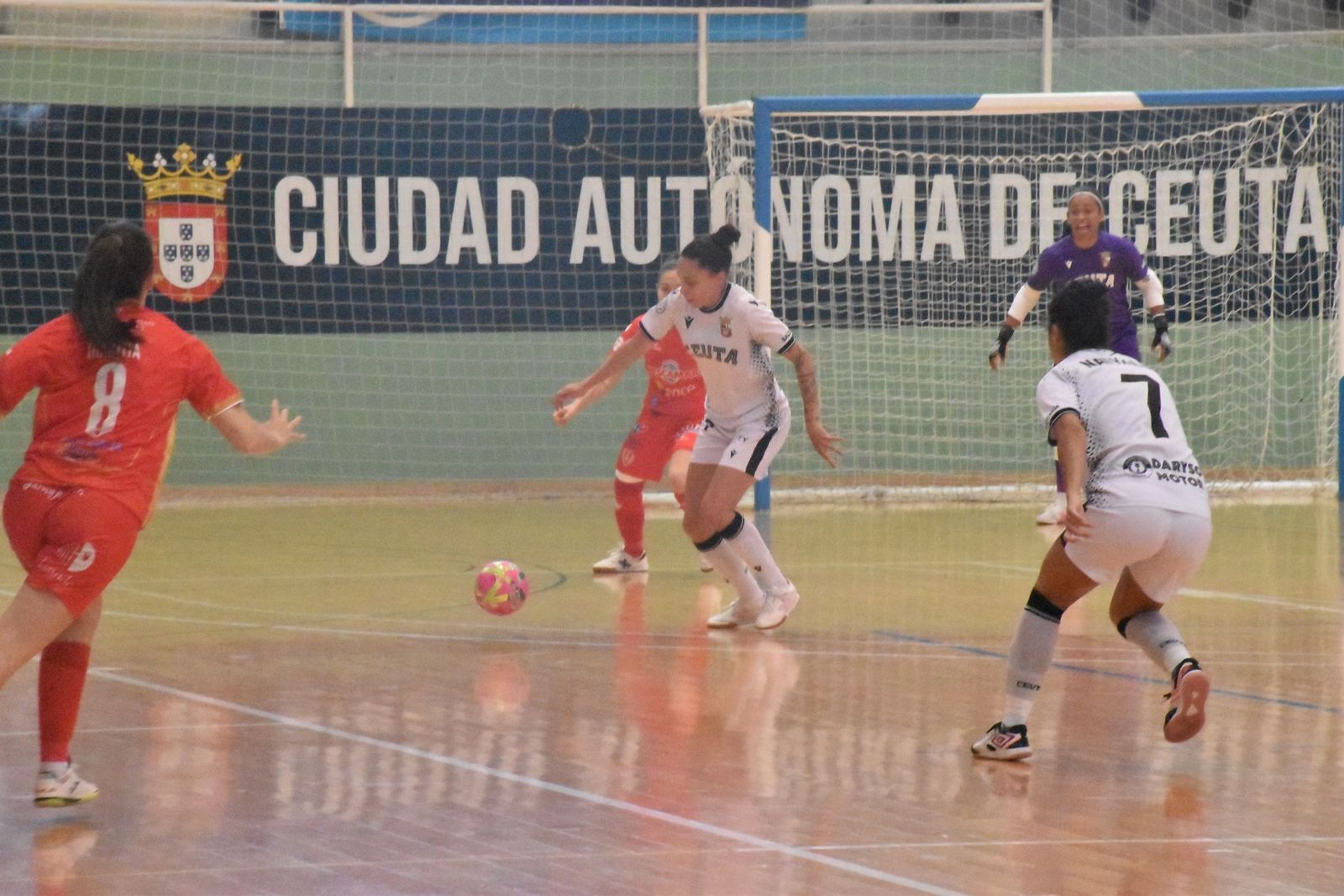 La AD Ceuta Femenino empató frente al Poio