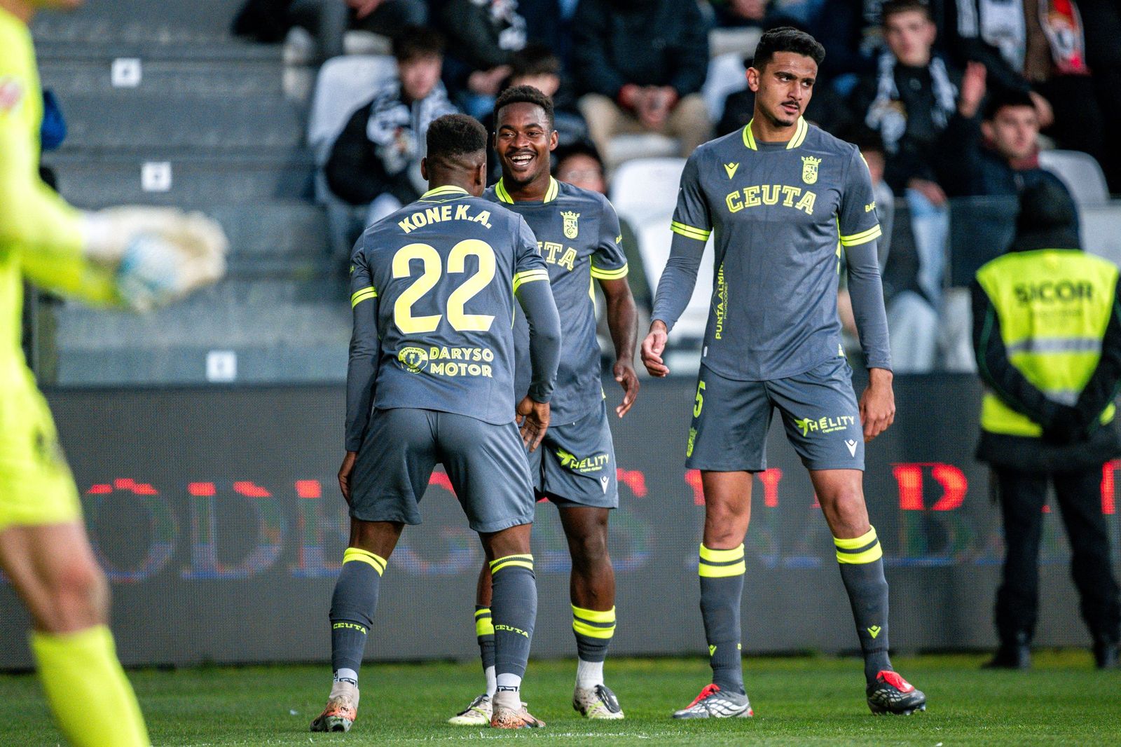 Burgos-AD Ceuta, partido de la Liga Hypermotion