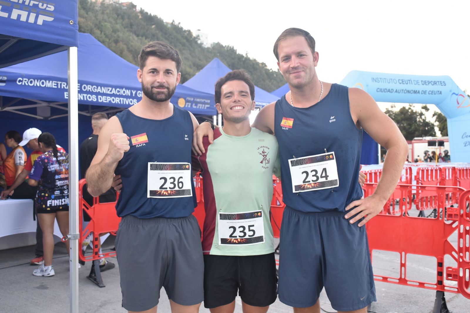 “Bily” y Elena López, reyes de la XXXI carrera popular de San Juan