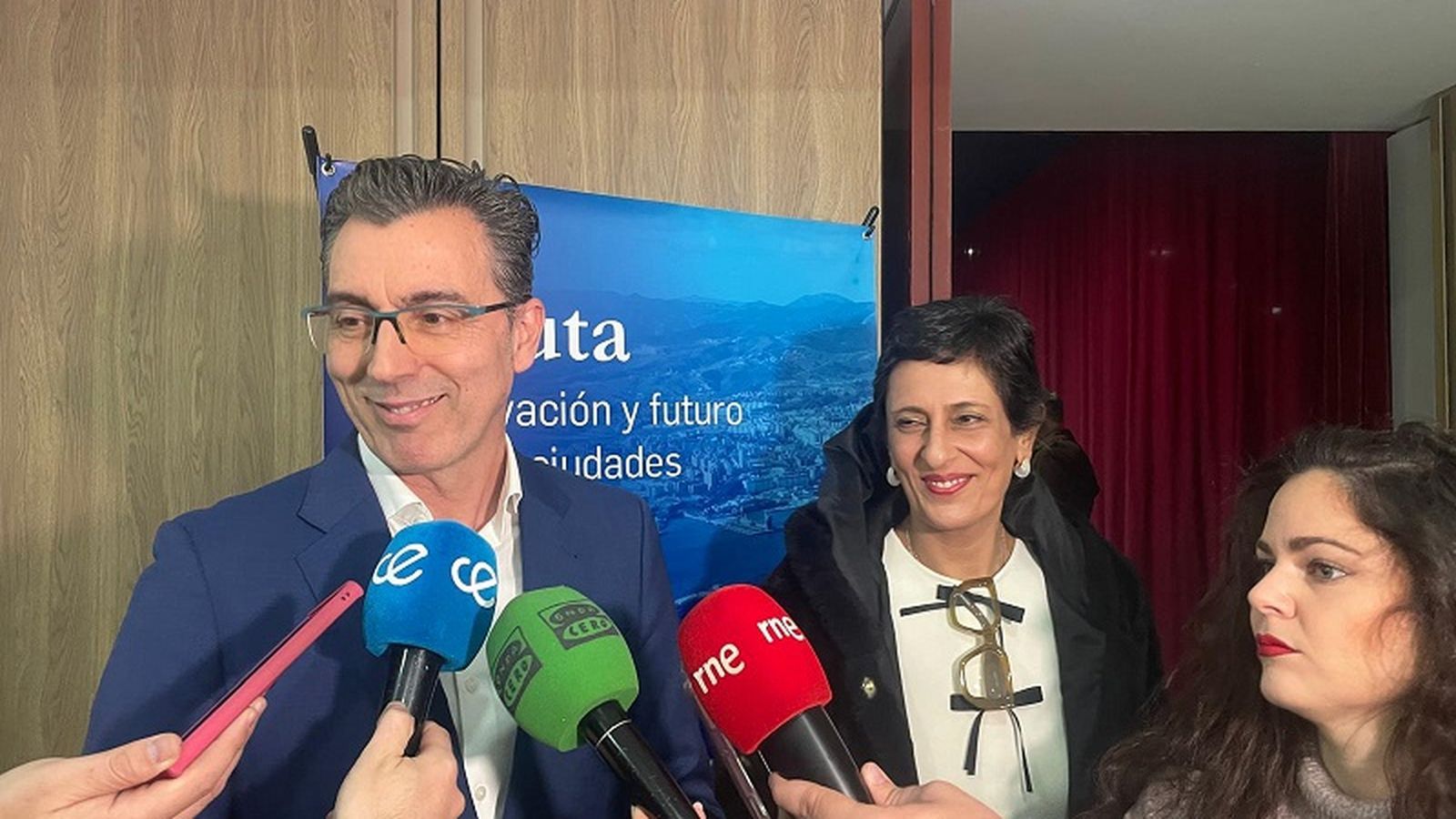 Segovia, junto a la consejera de Hacienda, Transición Económica y Transformación Digital, Kissy Chandiramani, en una imagen de archivo