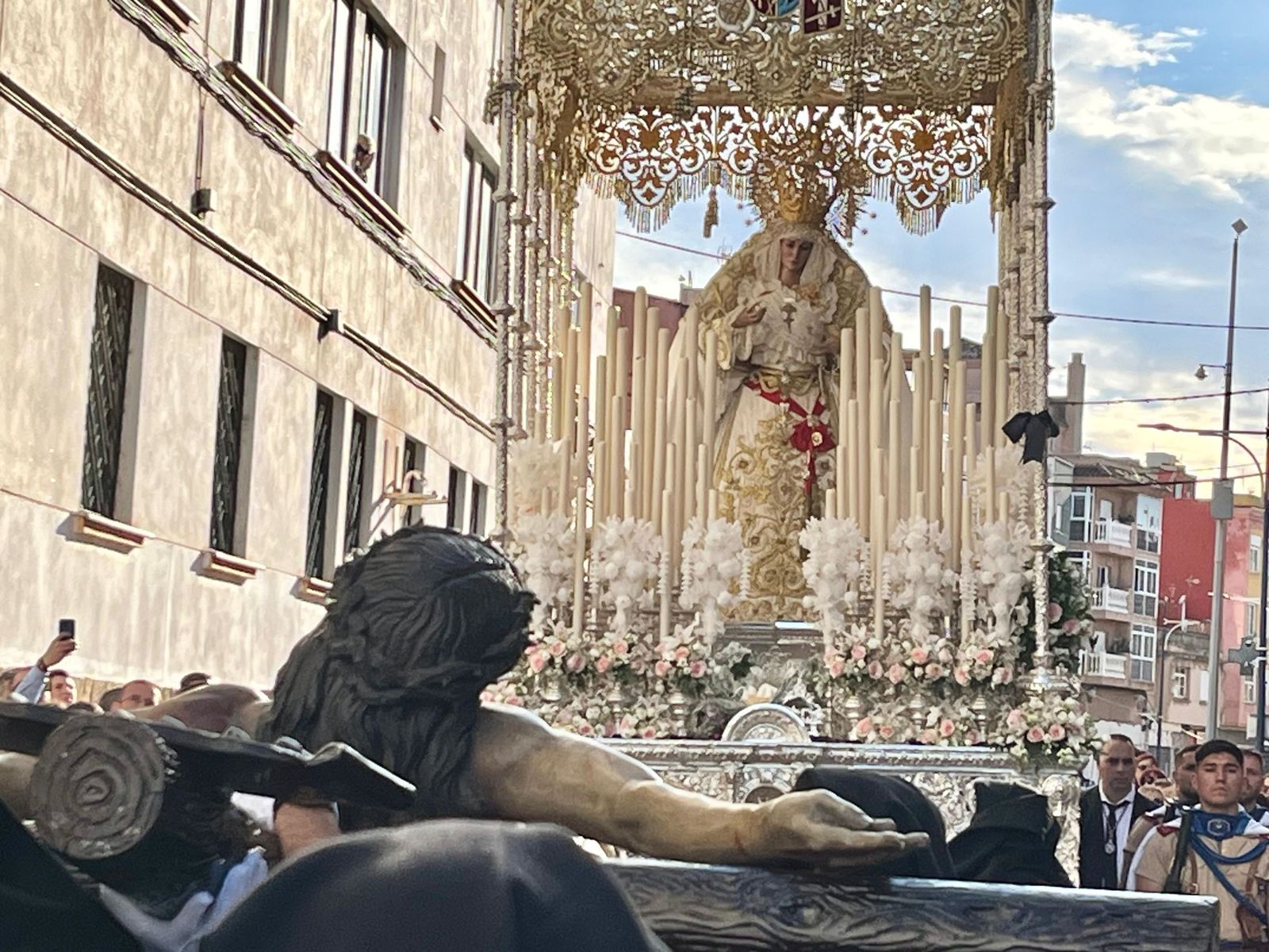 Momento del encuentro chico