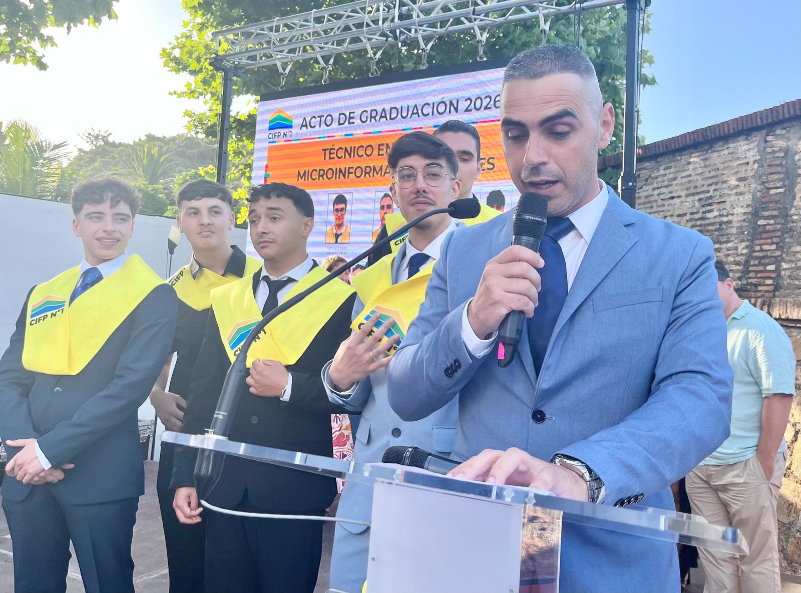 El CIFP1 celebra su graduación