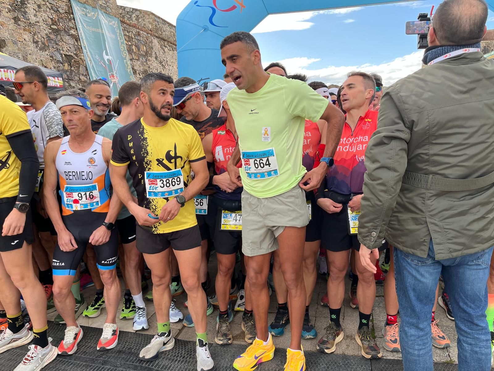 La previa y el inicio de la X Cuna de la Legión a través del objetivo de Reduan