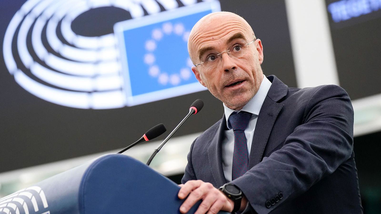 Jorge Buxadé, jefe de la delegación de Vox en Bruselas.