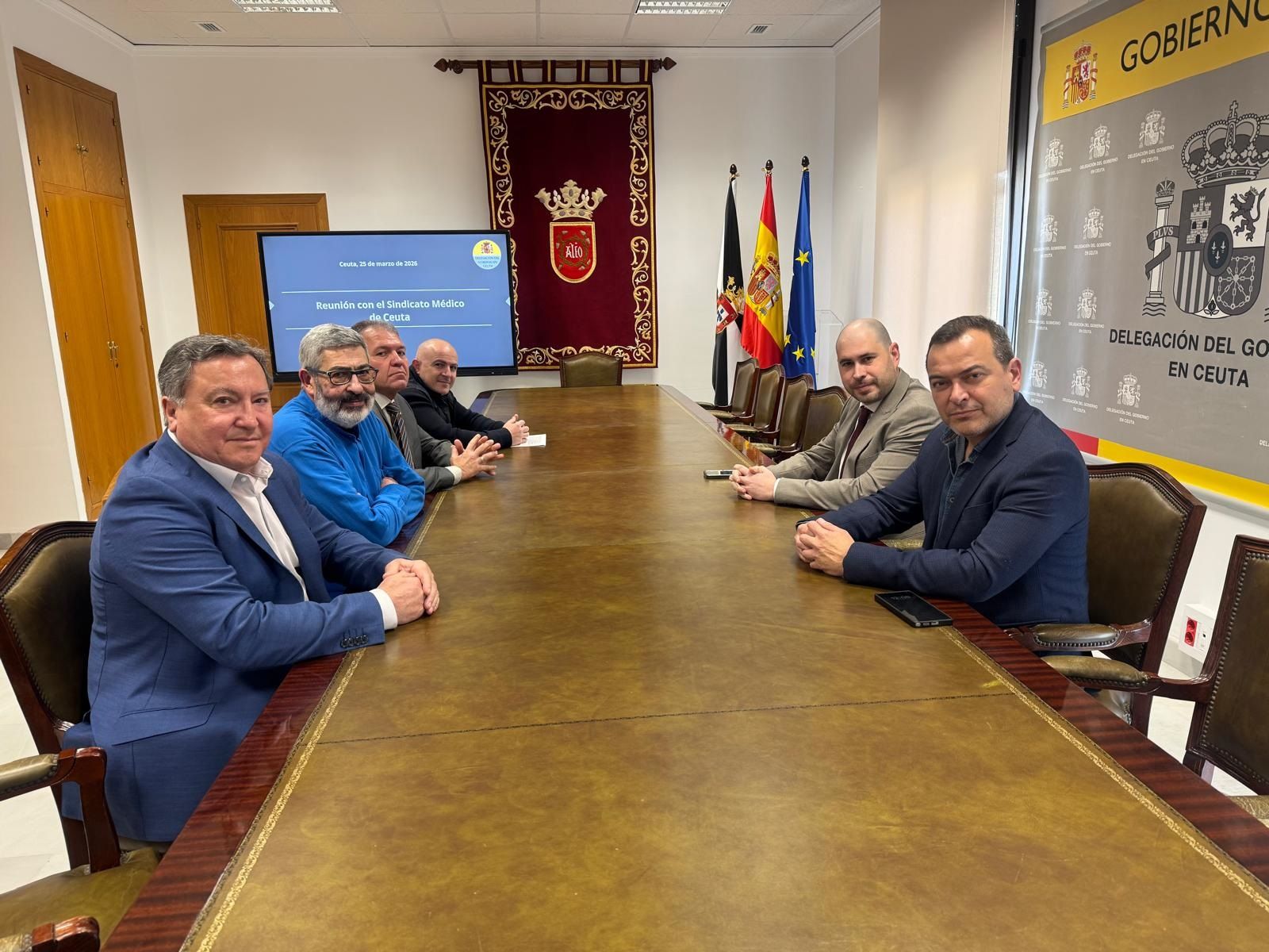 Un momento de la reunión