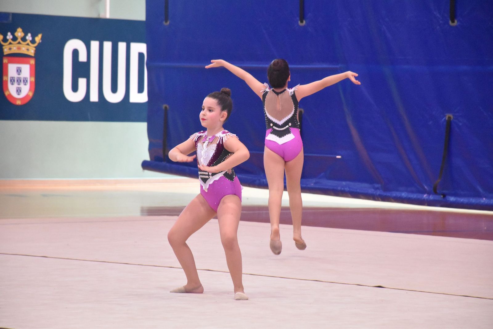 Exhibición de Gimnasia Rítmica
