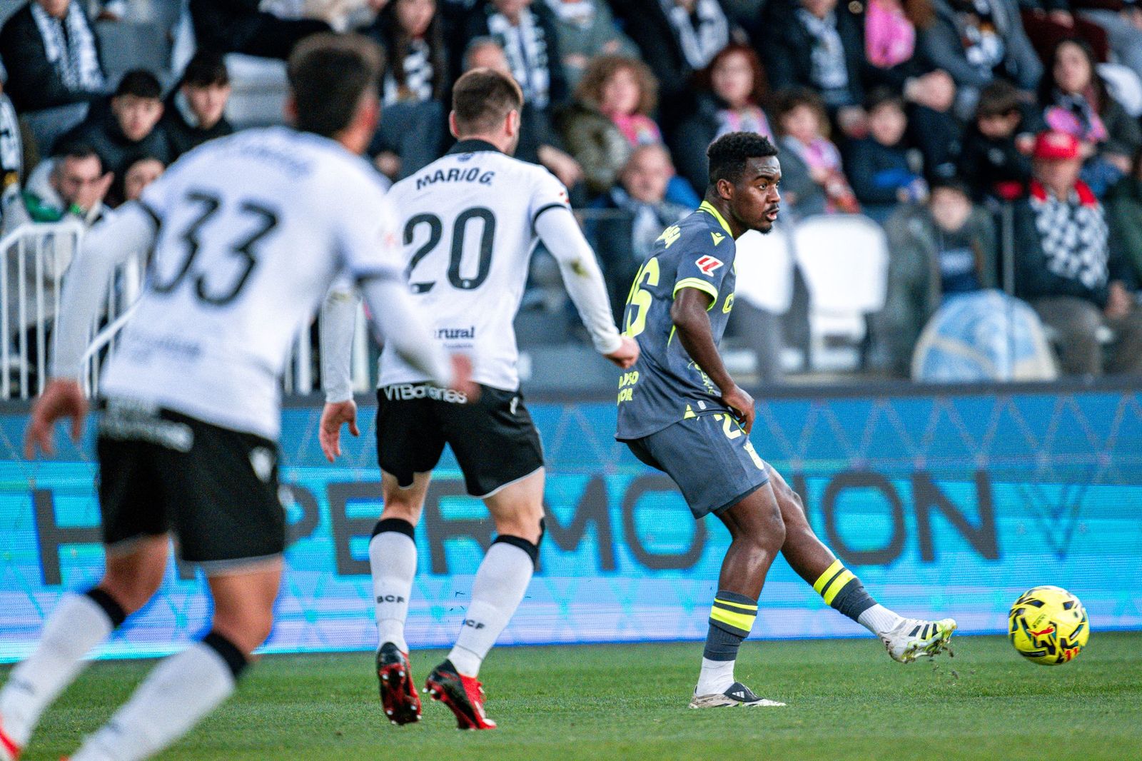 Burgos-AD Ceuta, partido de la Liga Hypermotion