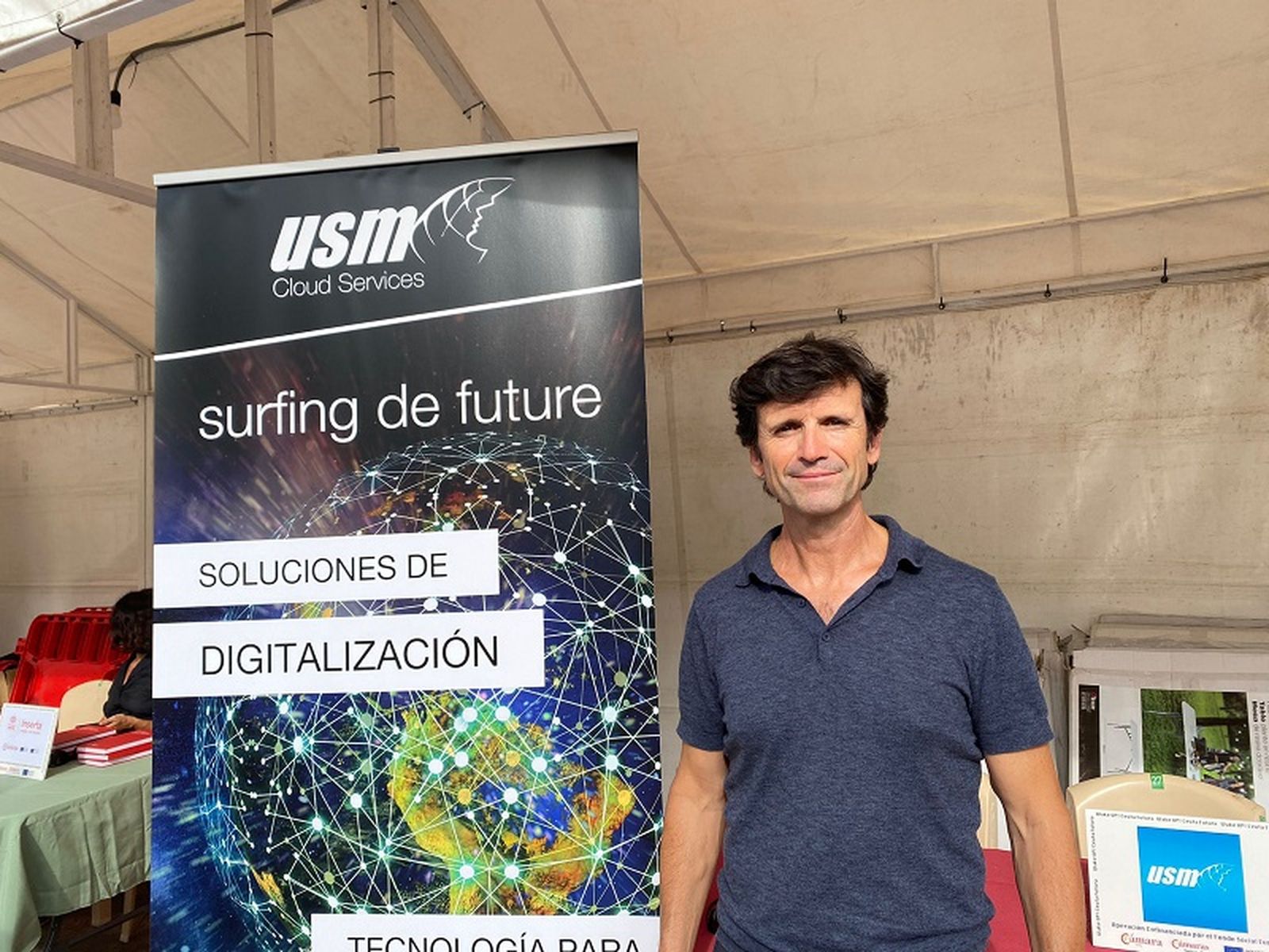 CEO de USM Cloud Services, Eduardo Fernández-Agüera./ FOTO C.L.