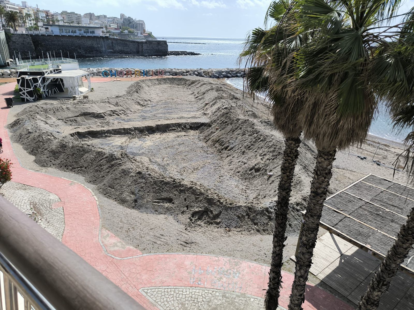 Espacio de trabajo para las labores de regeneración