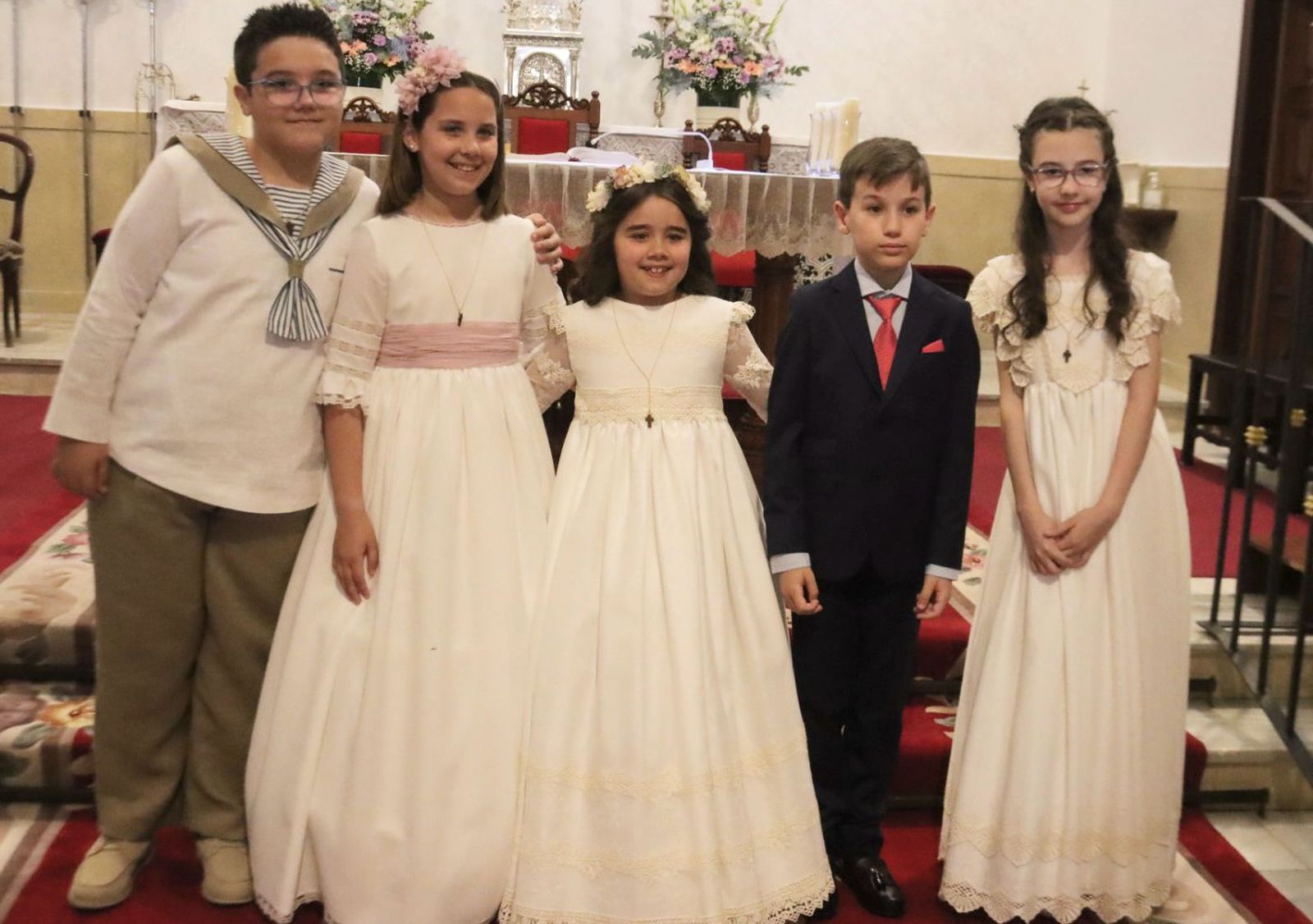 Comuniones en la Iglesia de San Juan de Dios