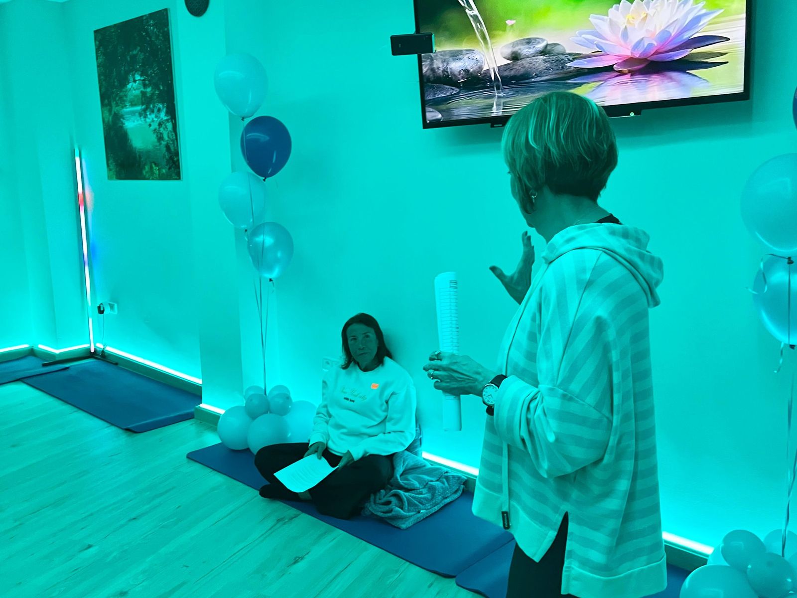 Edith Rivas en su Centro Global 2 durante las Jornadas de Bienestar y Crecimiento Personal de ACMUMA