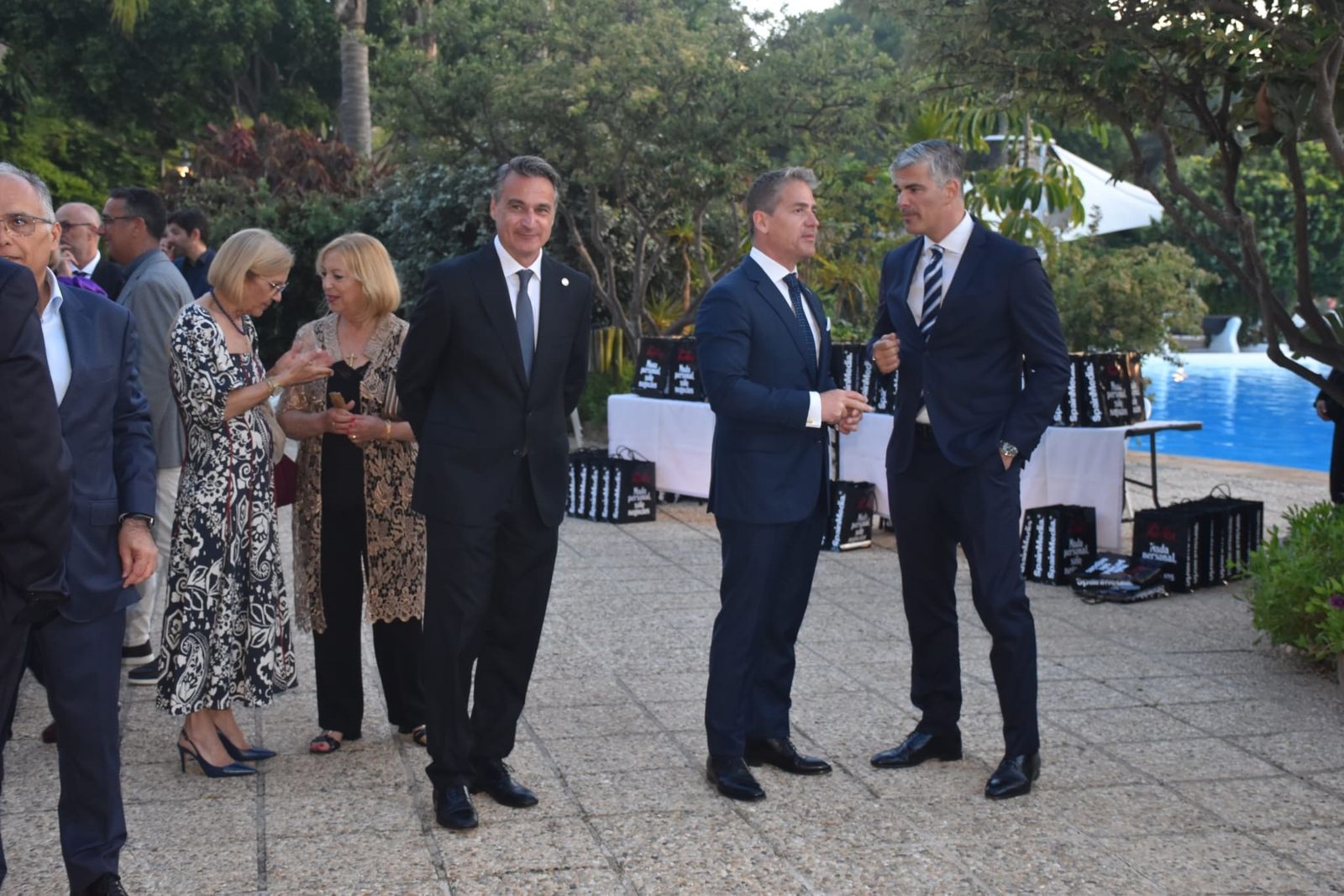 Una recepción el el Parque Marítimo, antesala del Forbes Ceuta AI & Tech Summit