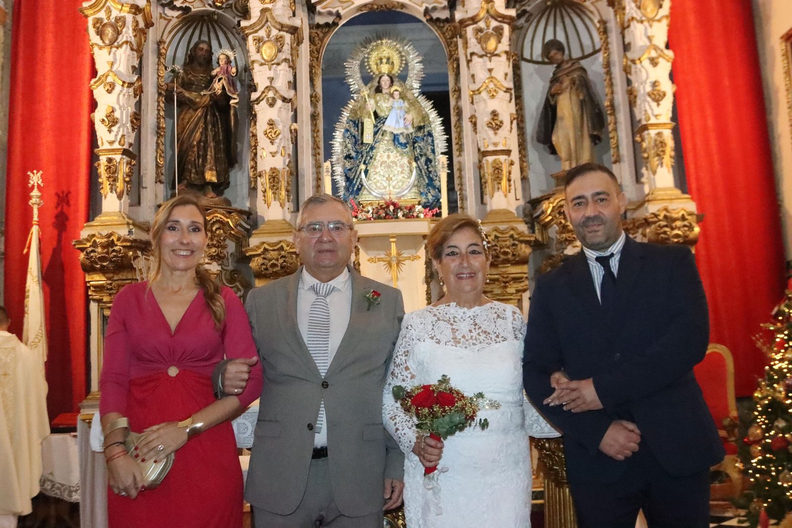 Agustín y Mari Carmen renuevan su compromiso matrimonial