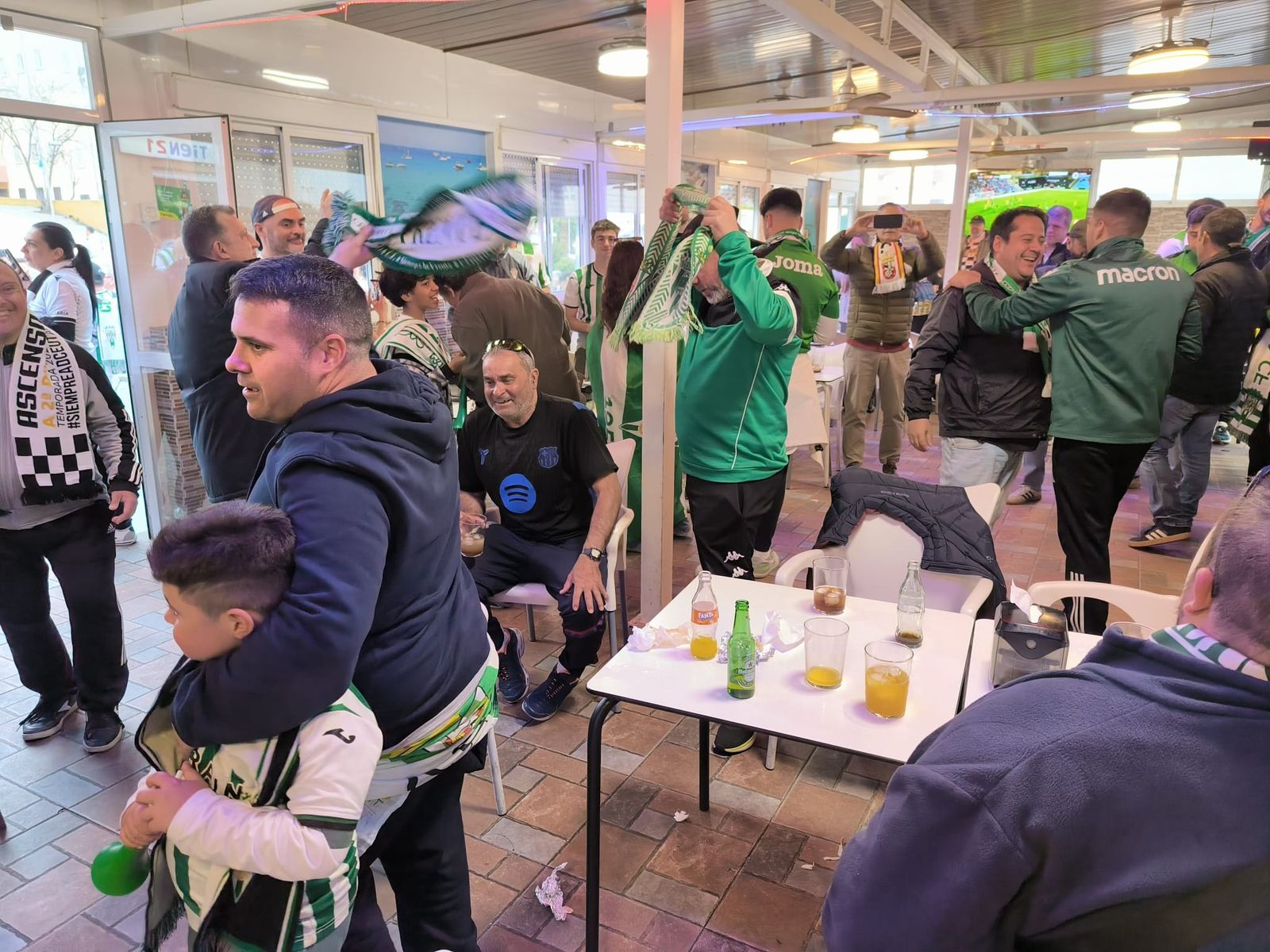 Así se vive la previa entre AD Ceuta y Córdoba CF en el Alfonso Murube