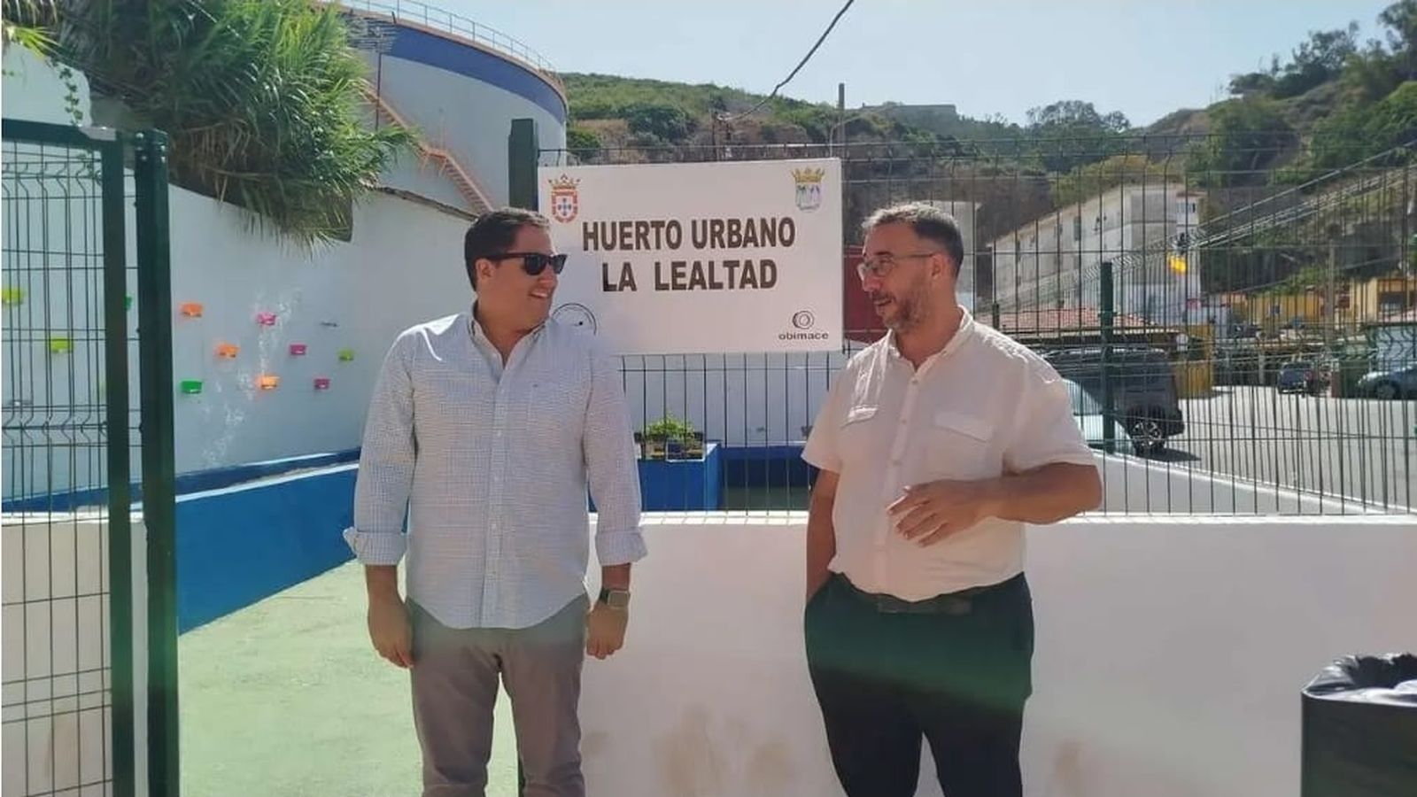 Inauguración Huerto Urbano 'La Lealtad' en San Amaro