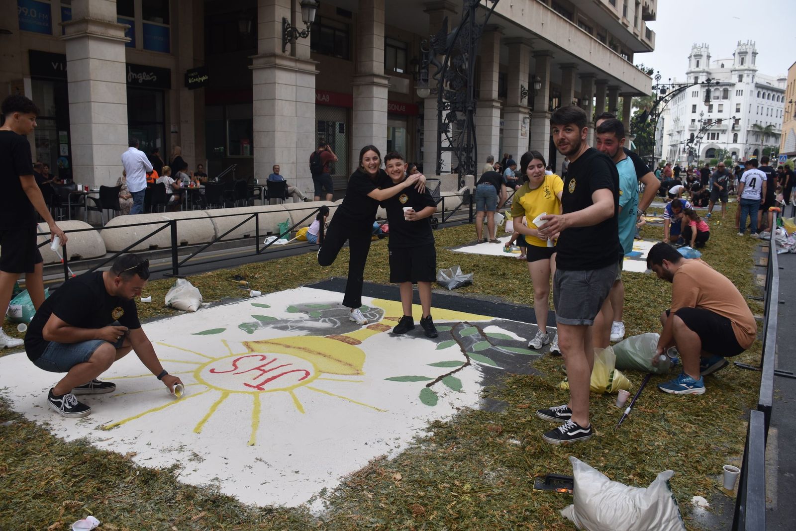 Todo preparado para el Corpus Christi en Ceuta