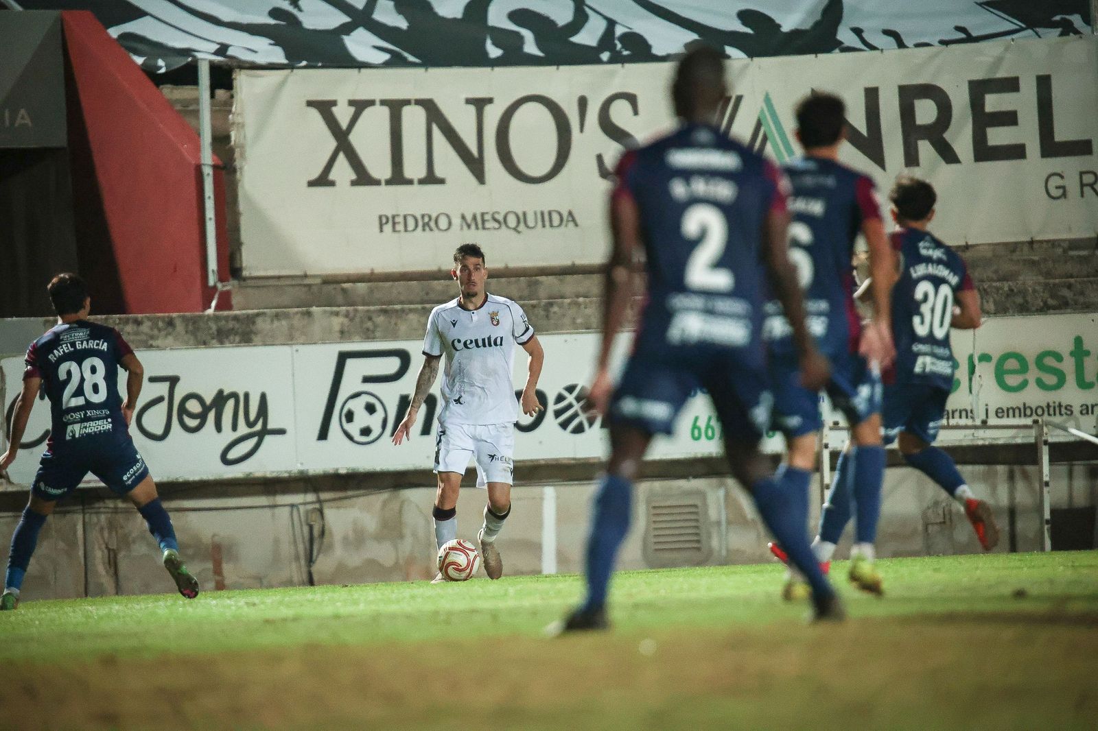 Victoria poco convicente del Ceuta ante el Poblense (1-2) para avanzar en Copa