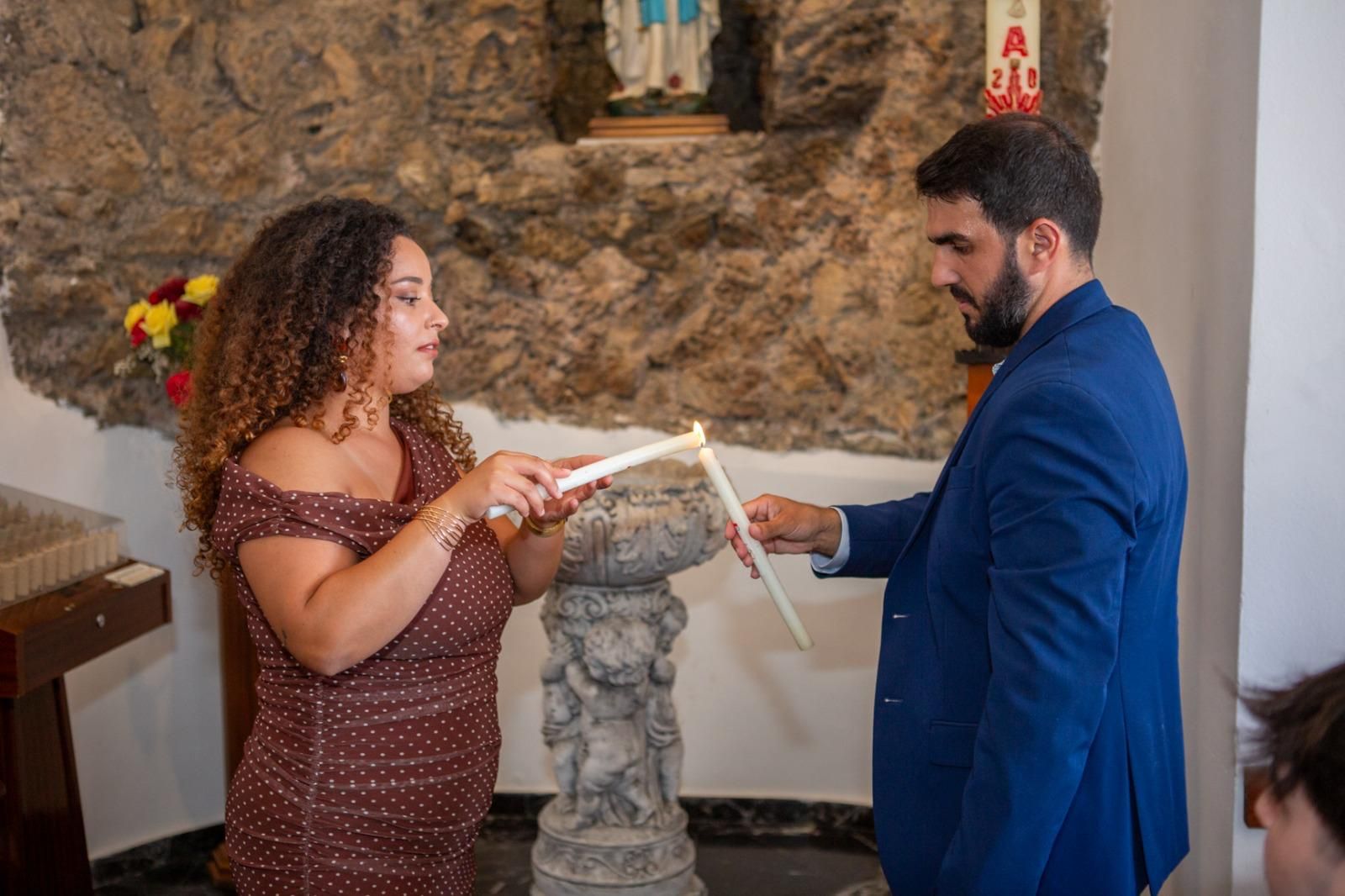 Bautizo de Julen y Gael en la Iglesia de Nuestra  Señora del  Valle