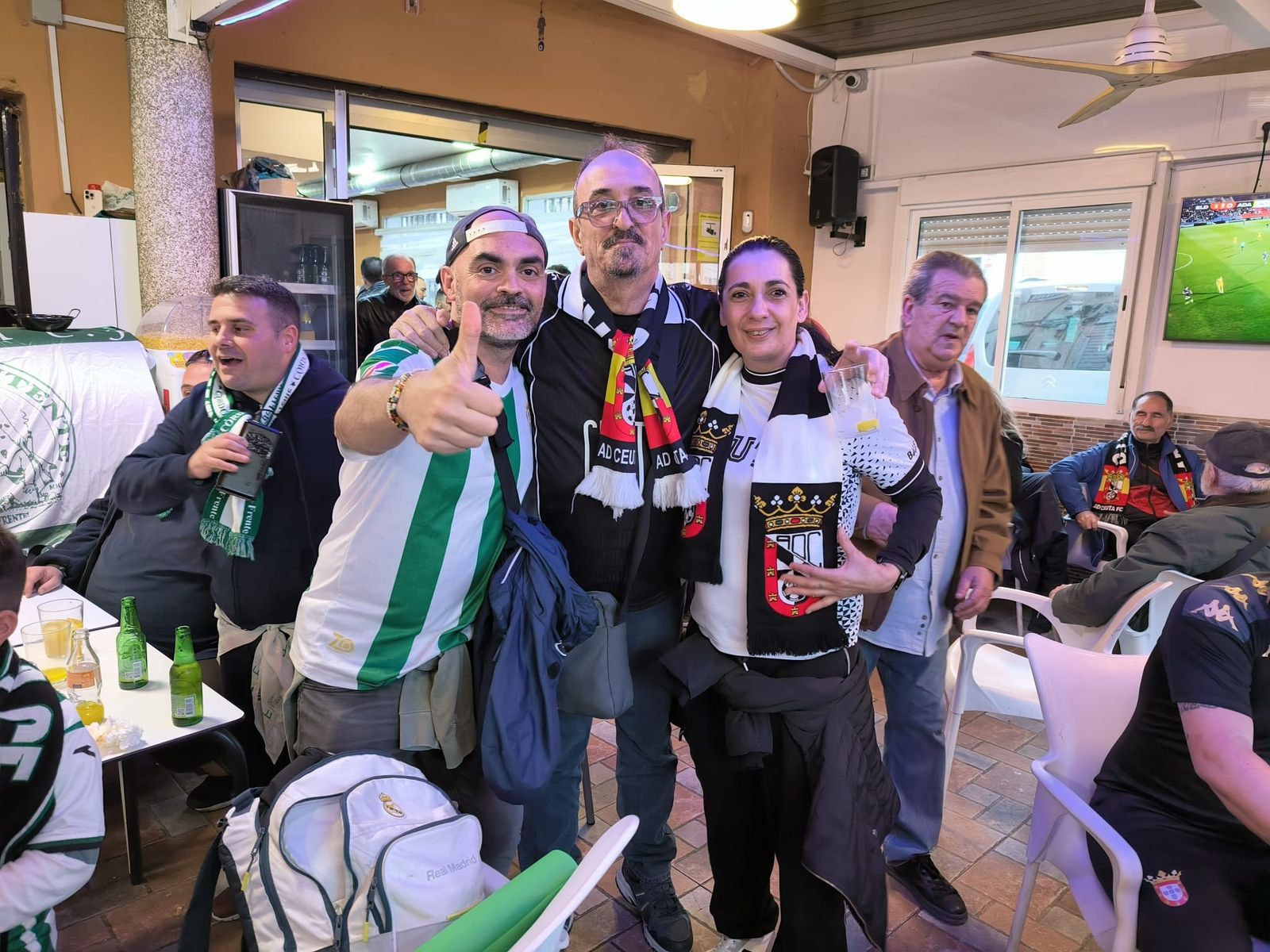 Así se vive la previa entre AD Ceuta y Córdoba CF en el Alfonso Murube