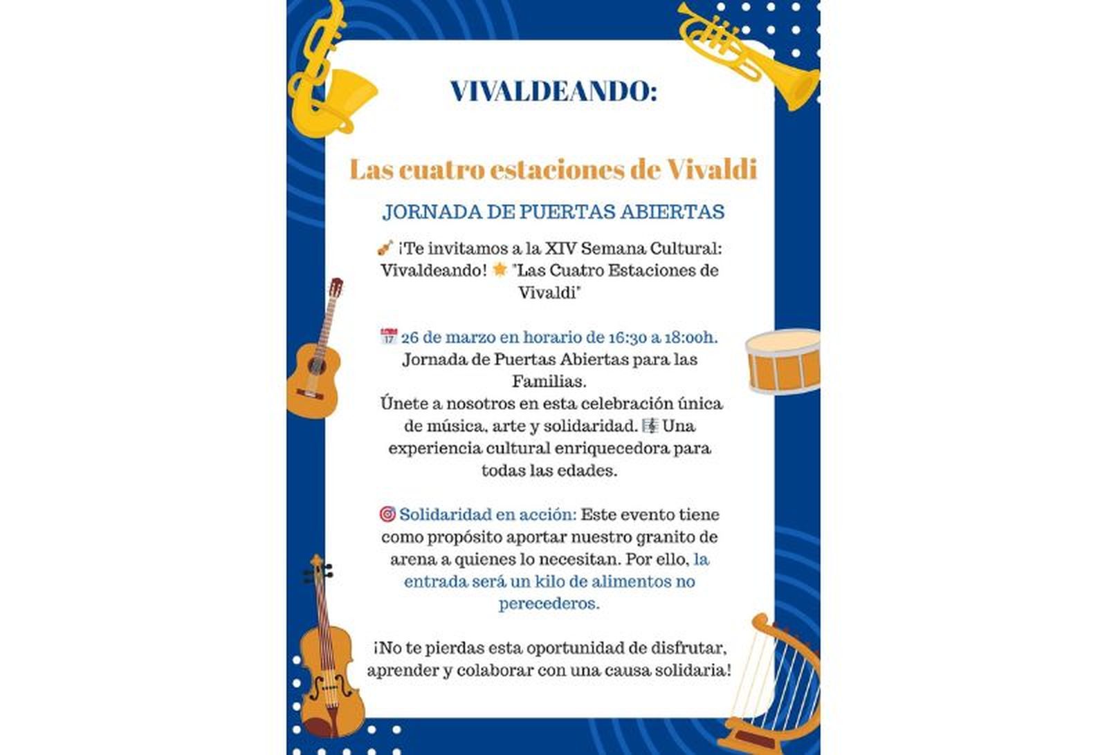 Cartel de la actividad. / FOTO CEDIDA