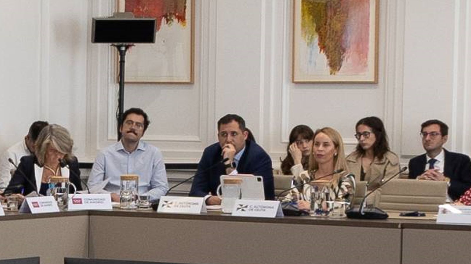 Ramírez acudió a la Conferencia Sectorial acompañado por la directora general del área, Tamara Guerrero