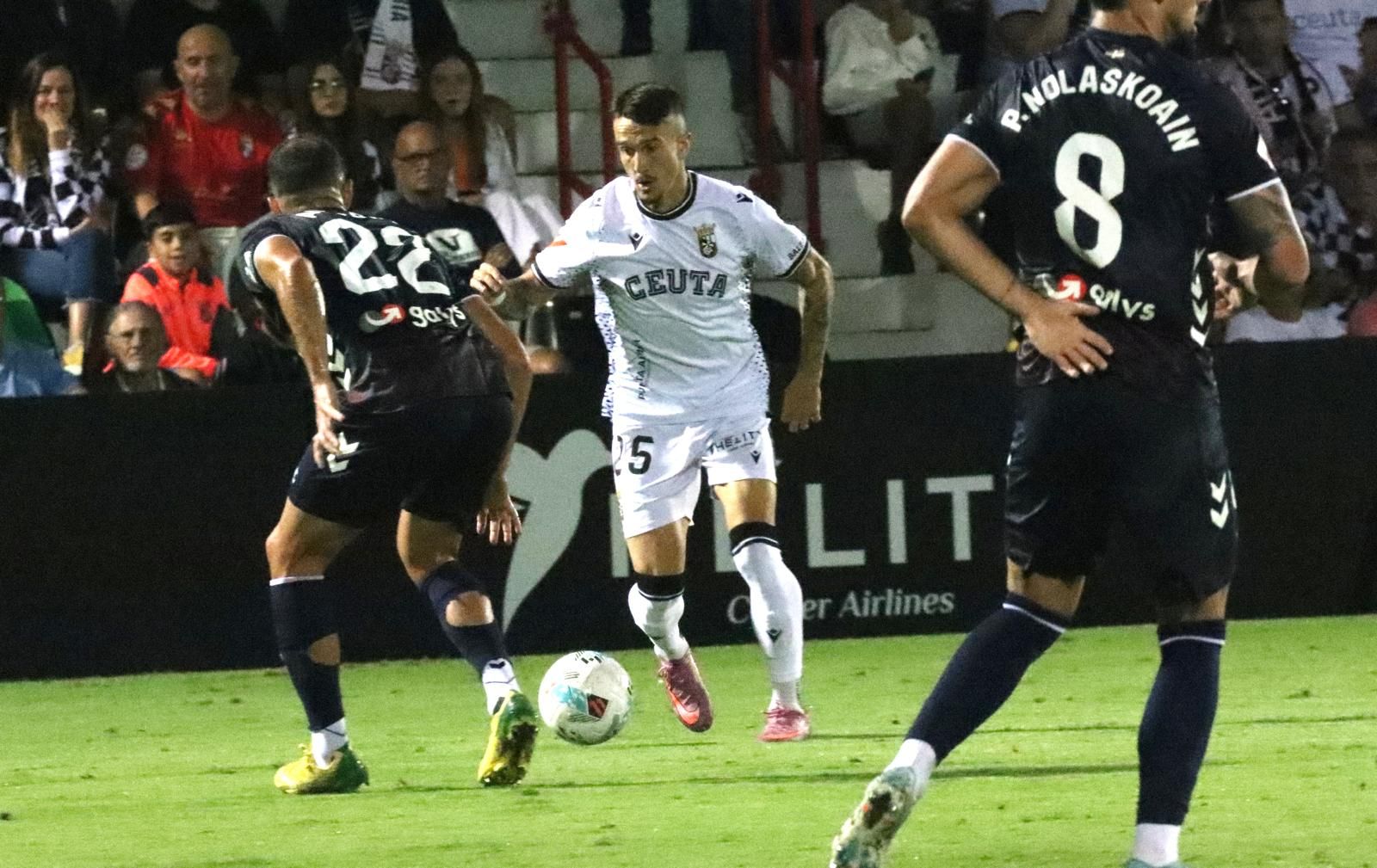 La AD Ceuta prolonga su buena racha en el Murube