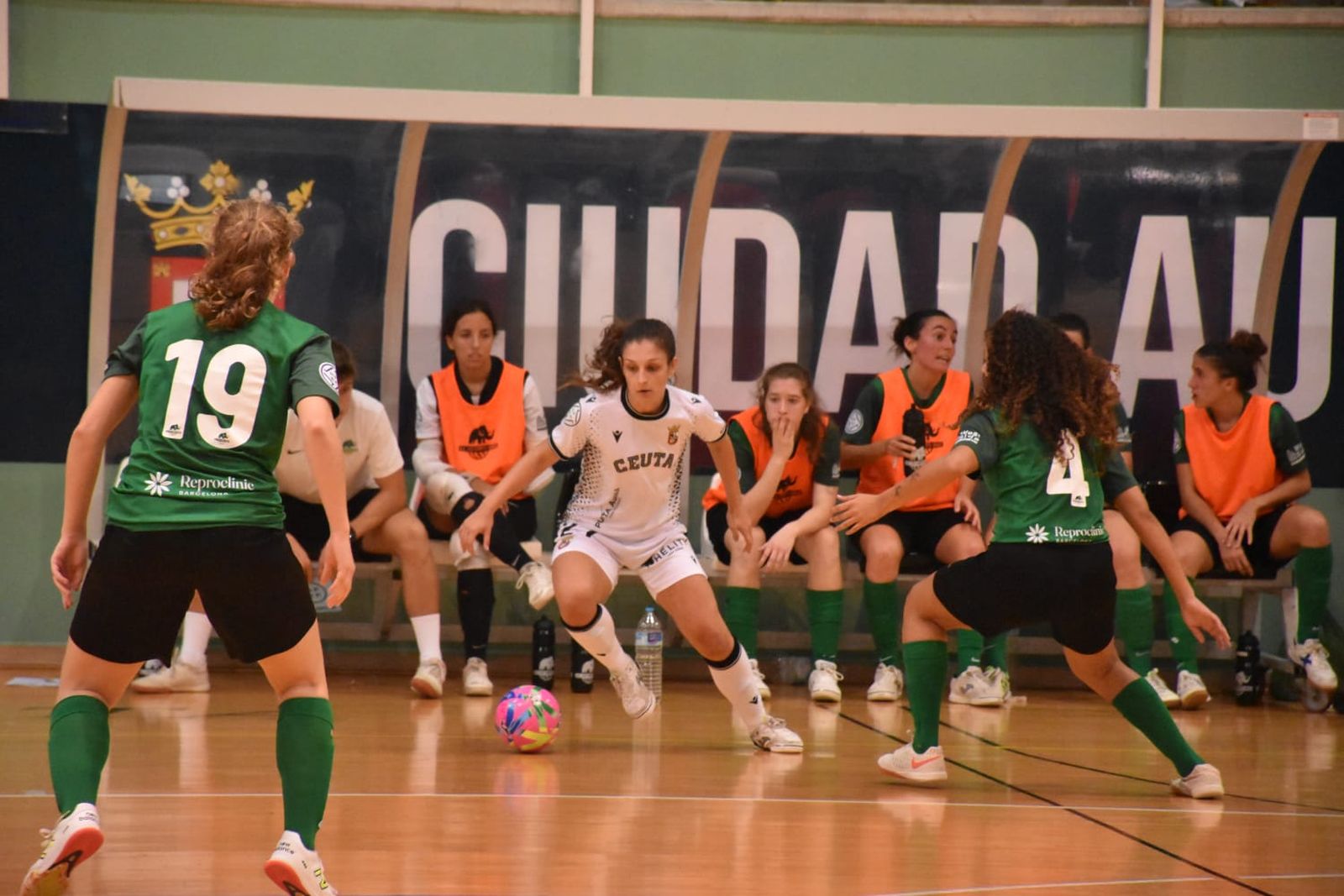 (3-3) La AD Ceuta logra un buen punto ante Les Corts UBAE