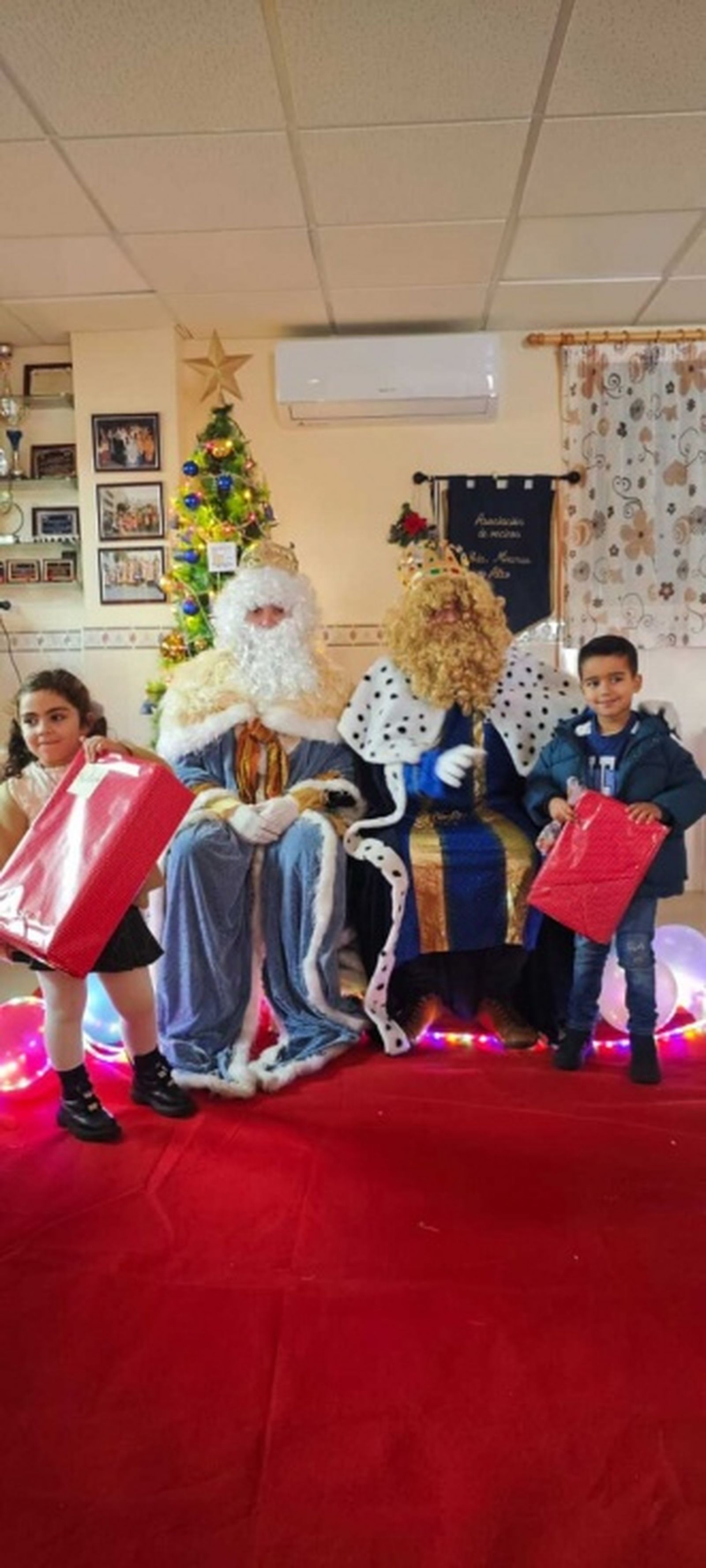 Los Reyes Magos en Miramar Alto. / FOTO CEDIDA