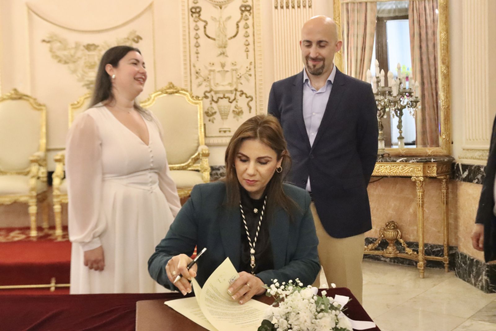 Boda entre Juan Carlos y Sara