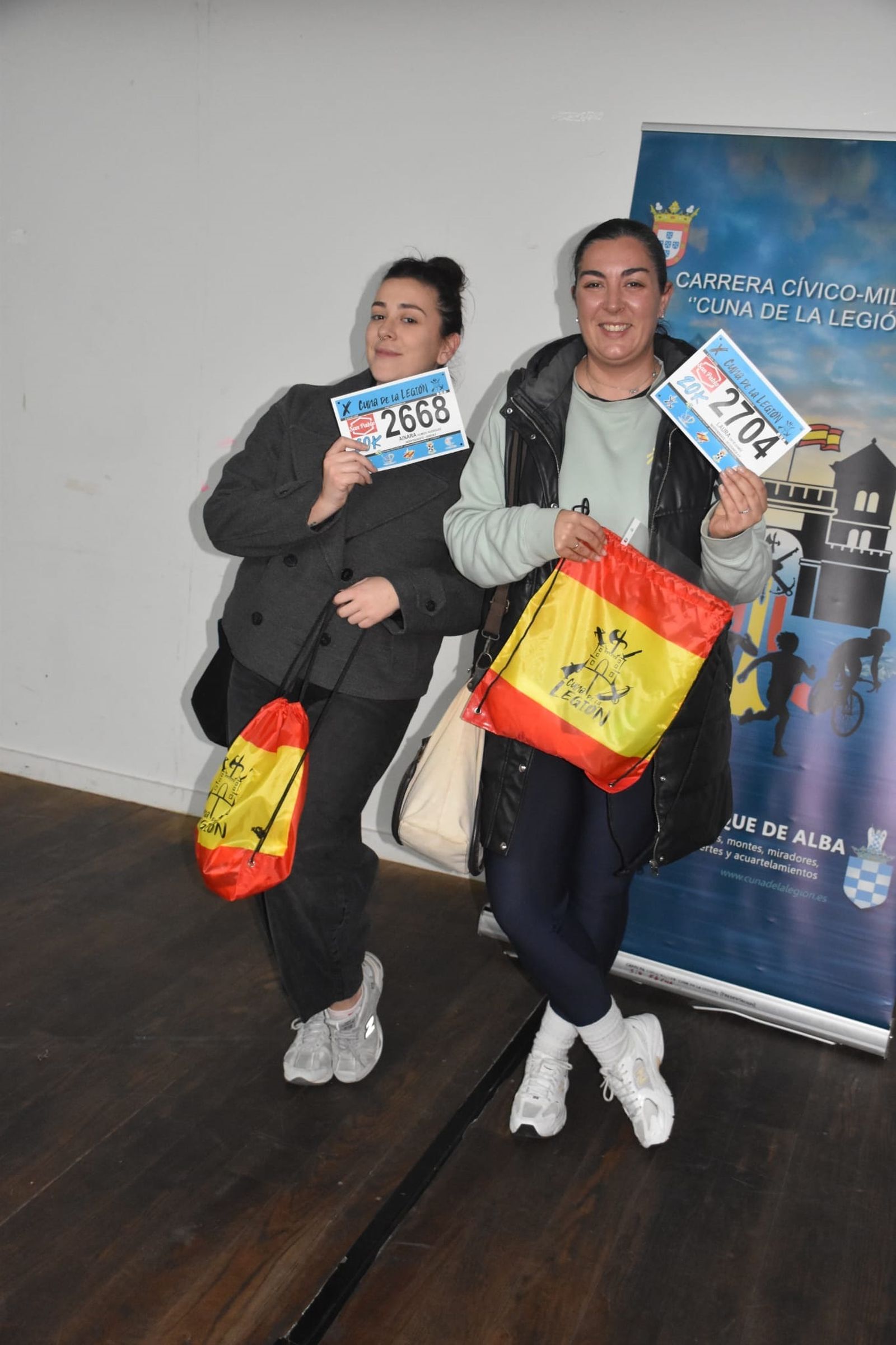 Comienza el reparto de dorsales para la X edición de la Cuna de la Legión