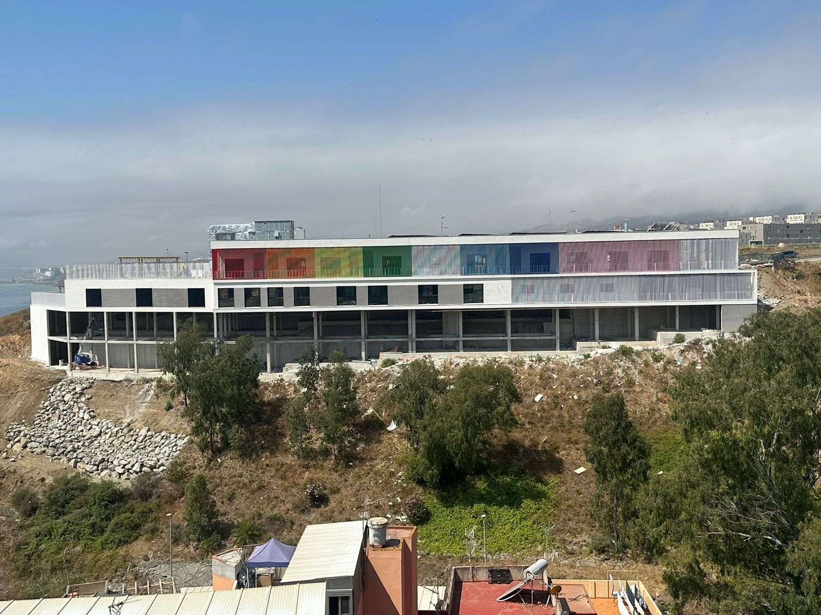 Finalizan los trabajos exteriores de la Escuela Infantil de Loma Colmenar