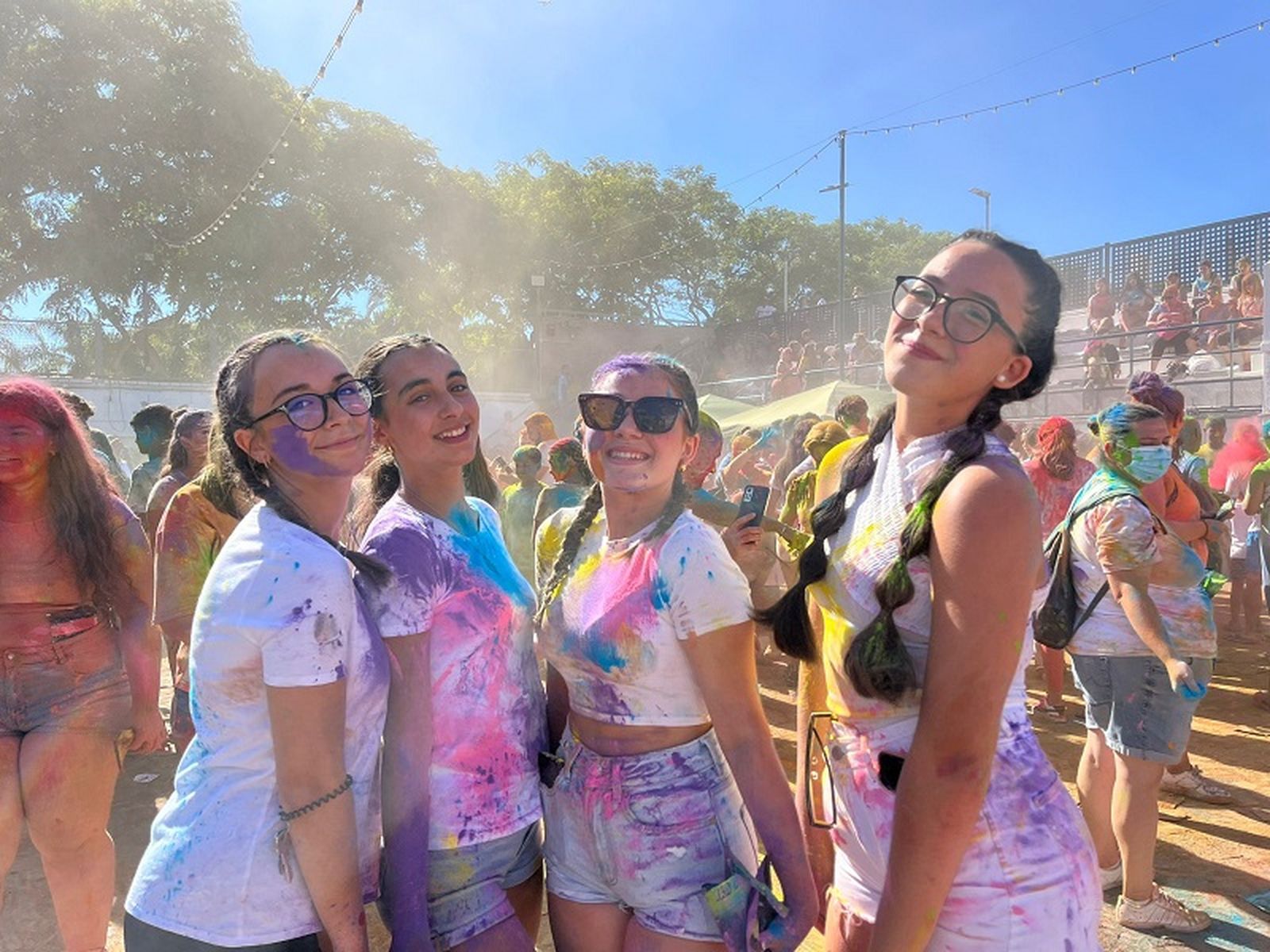 Lucía, Mara, Telma y Belén./ FOTO NICOL'S