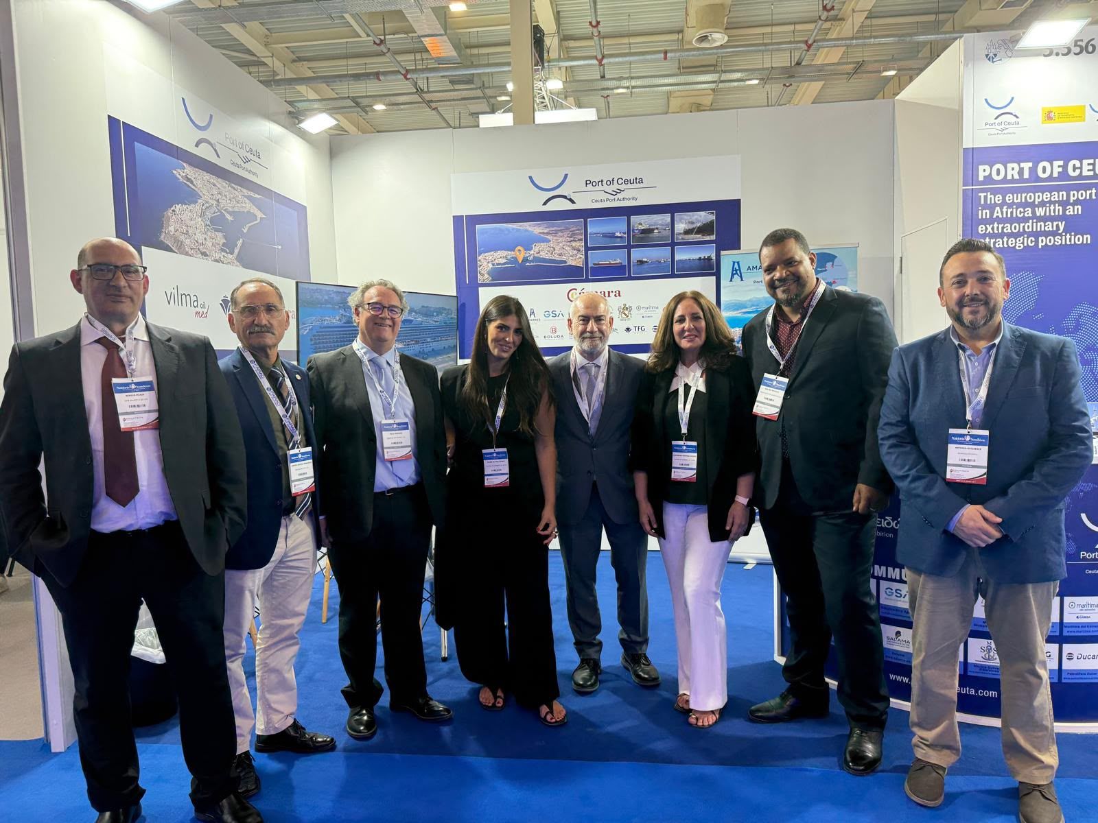 Imagen de la representación de Ceuta en Posidonia 2026
