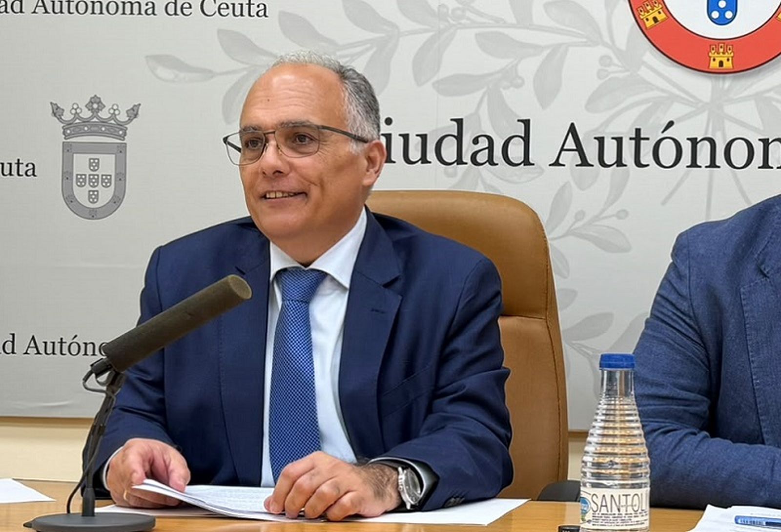 El consejero de Presidencia y Gobernación, Alberto gaitán, este martes tras el Consejo de Gobierno