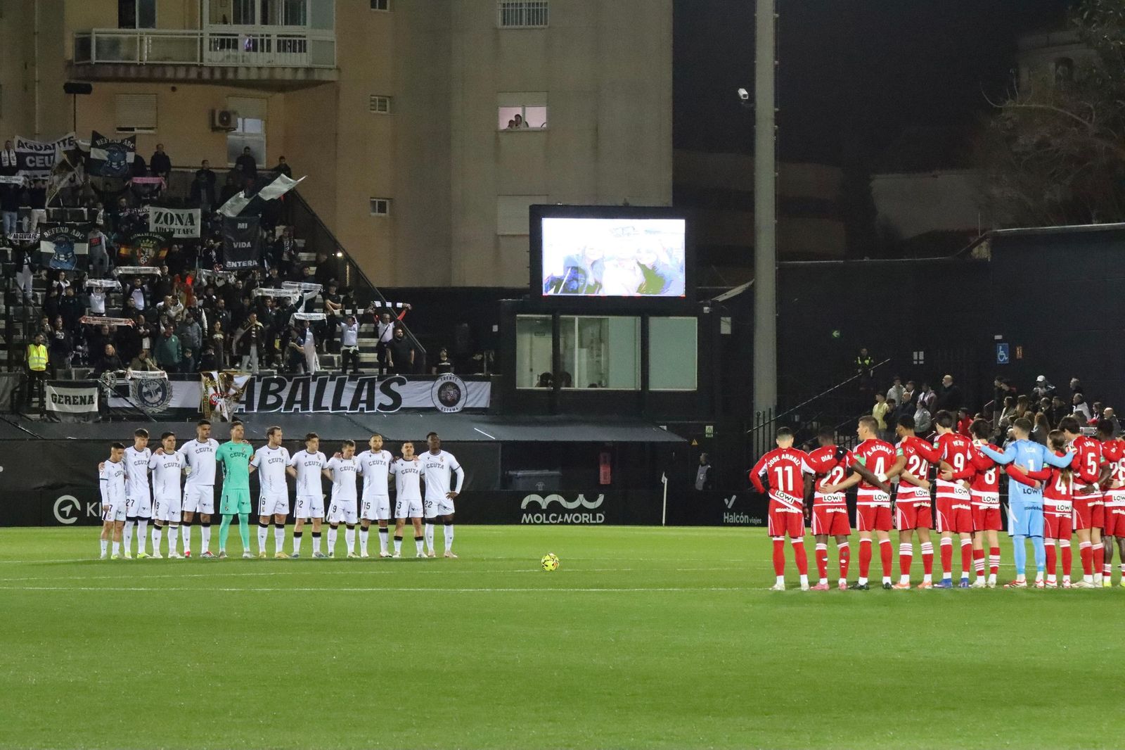 AD Ceuta – Granada CF: las mejores imágenes del partido en LaLiga Hypermotion