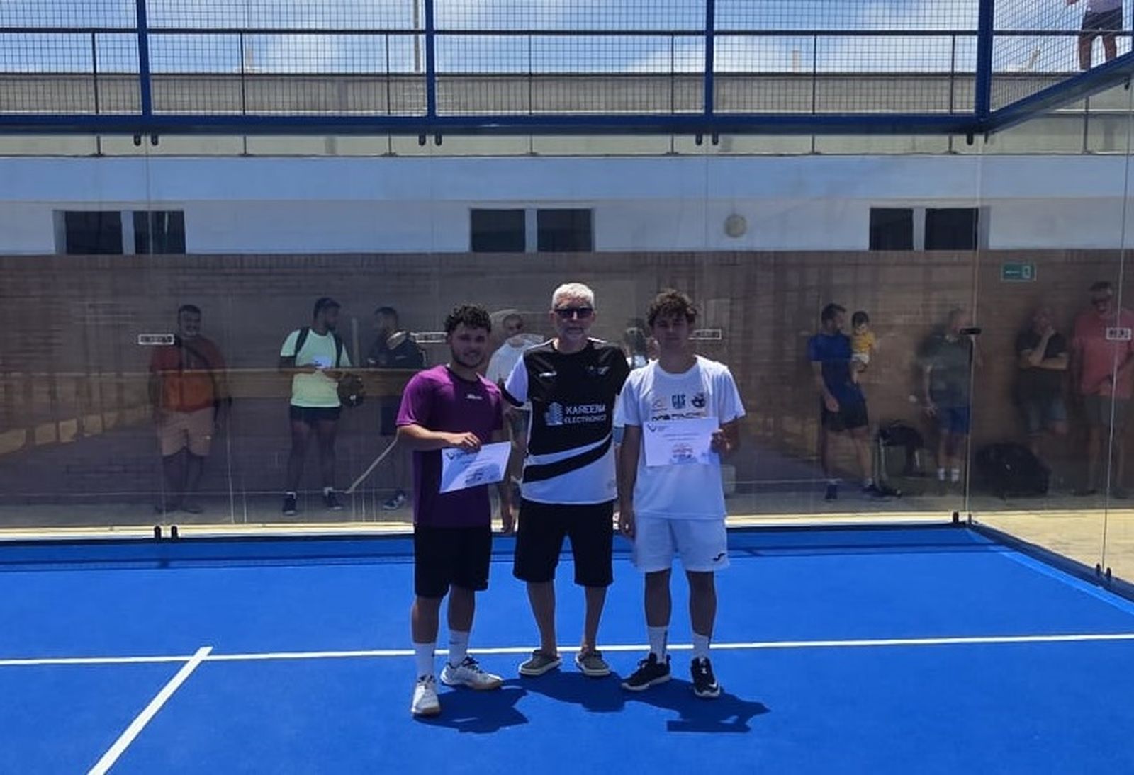 Entrega de trofeos del Torneo de Feria