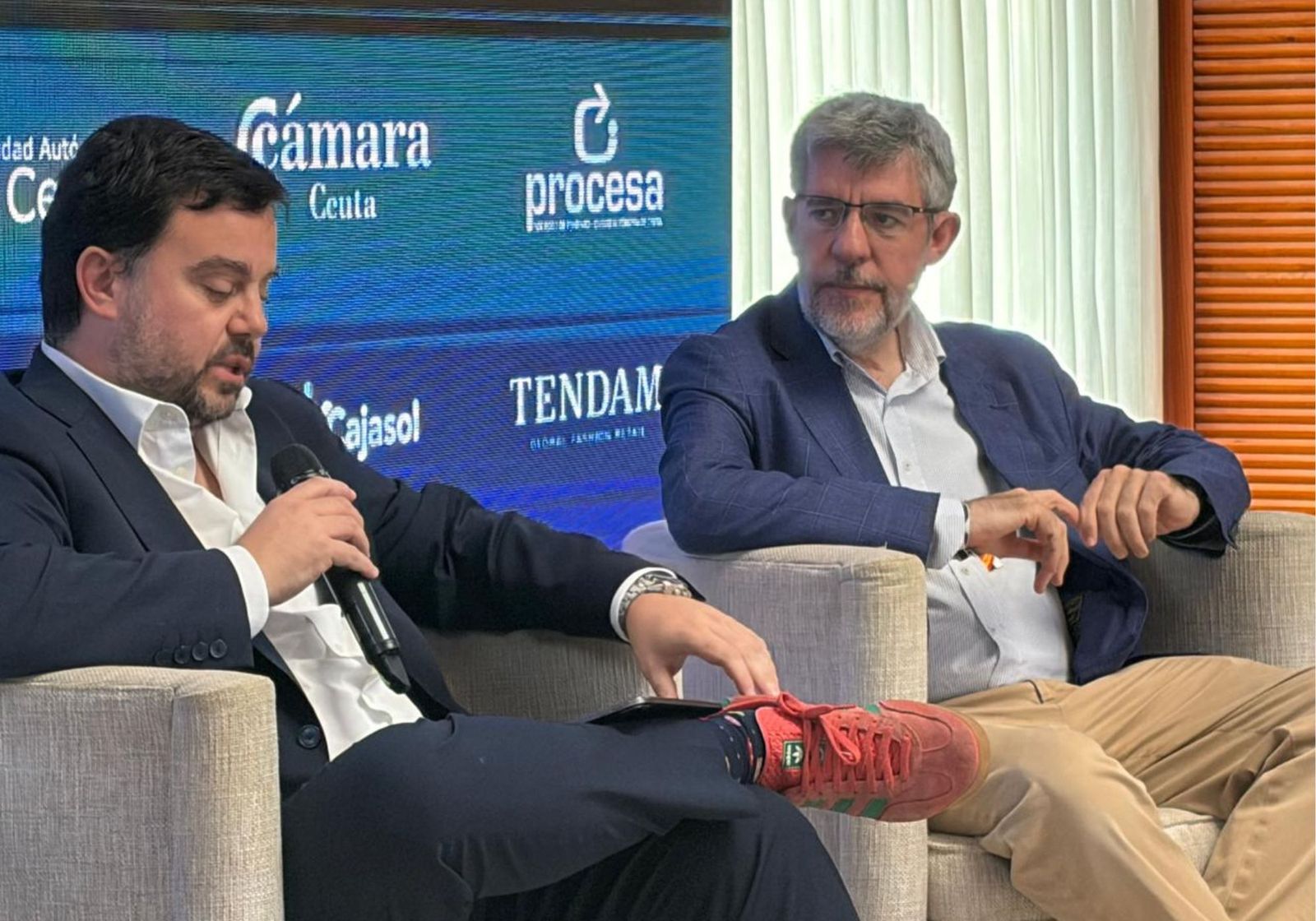 Alberto Nadal, antes de contestar a una pregunta durante el Foro
