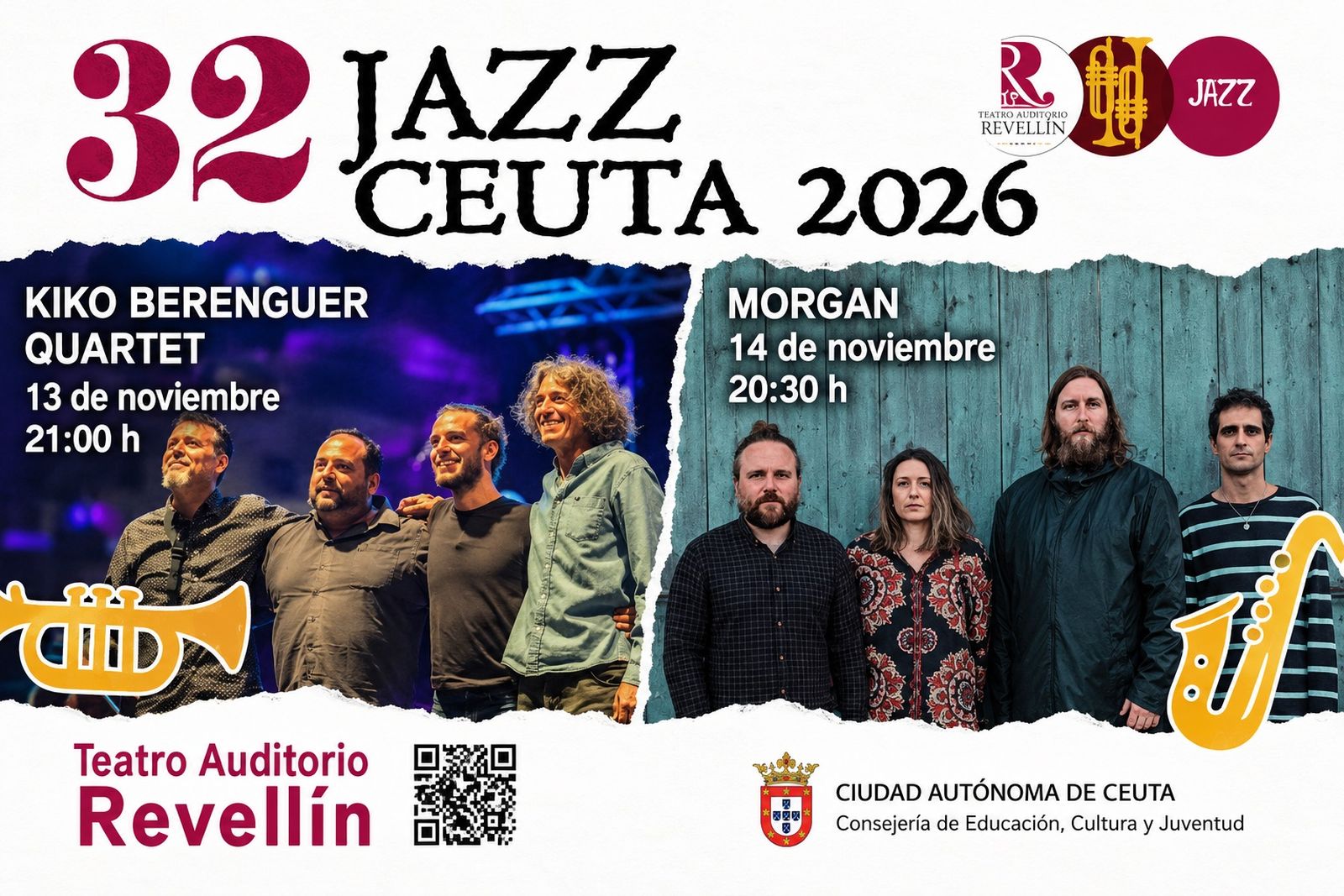 Cartel anunciador del Festival de Jazz