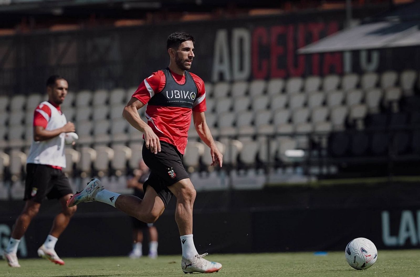 La AD Ceuta realiza el último entrenamiento de la semana en el 'Murube'