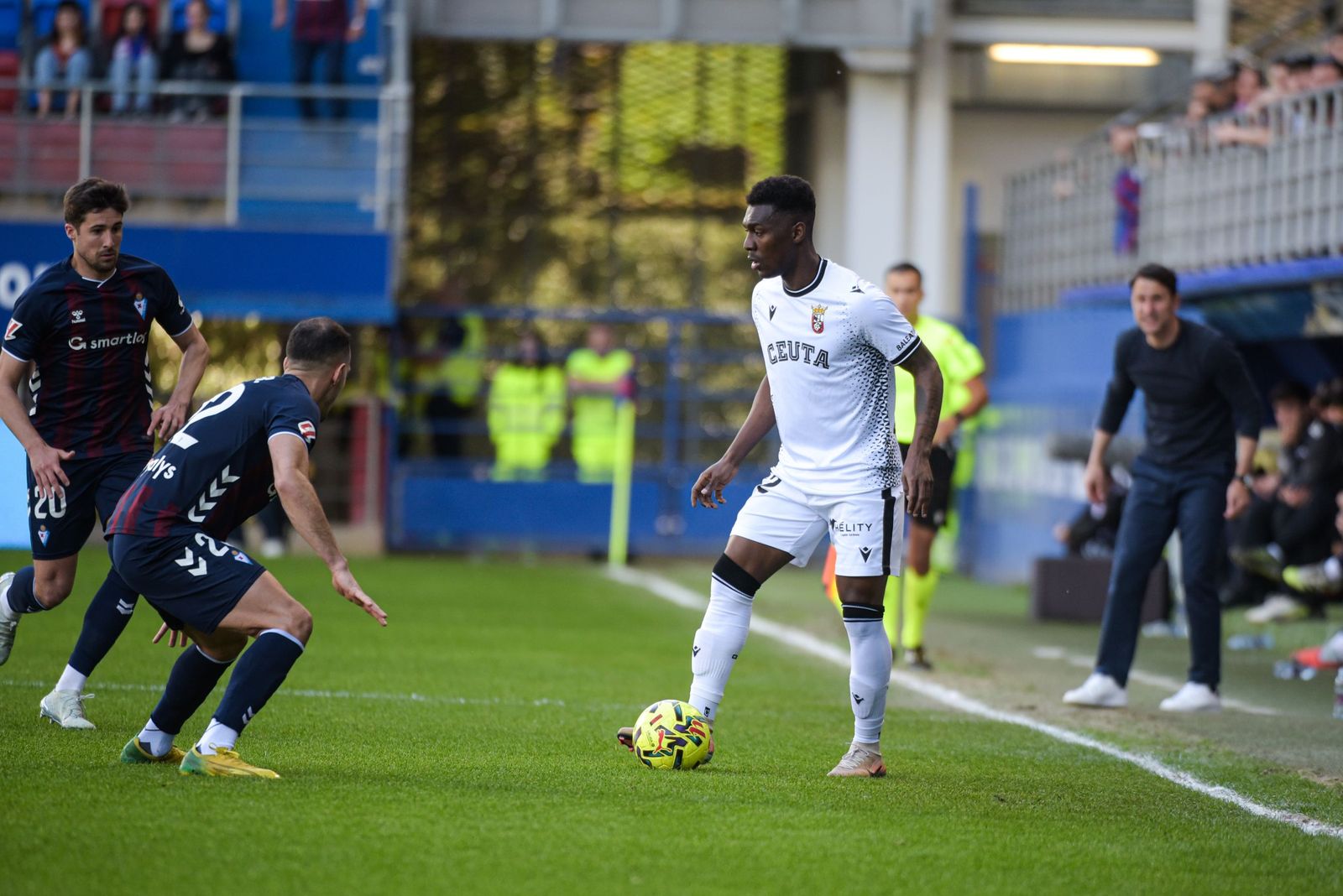 Eibar-AD Ceuta, partido de la Liga Hypermotion