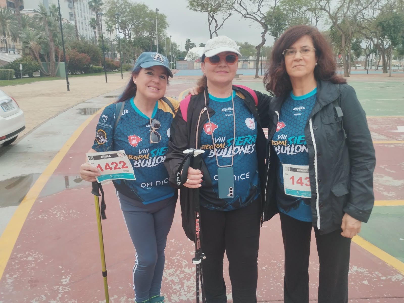 Participantes en la 'Vuela a Ceuta Andando'