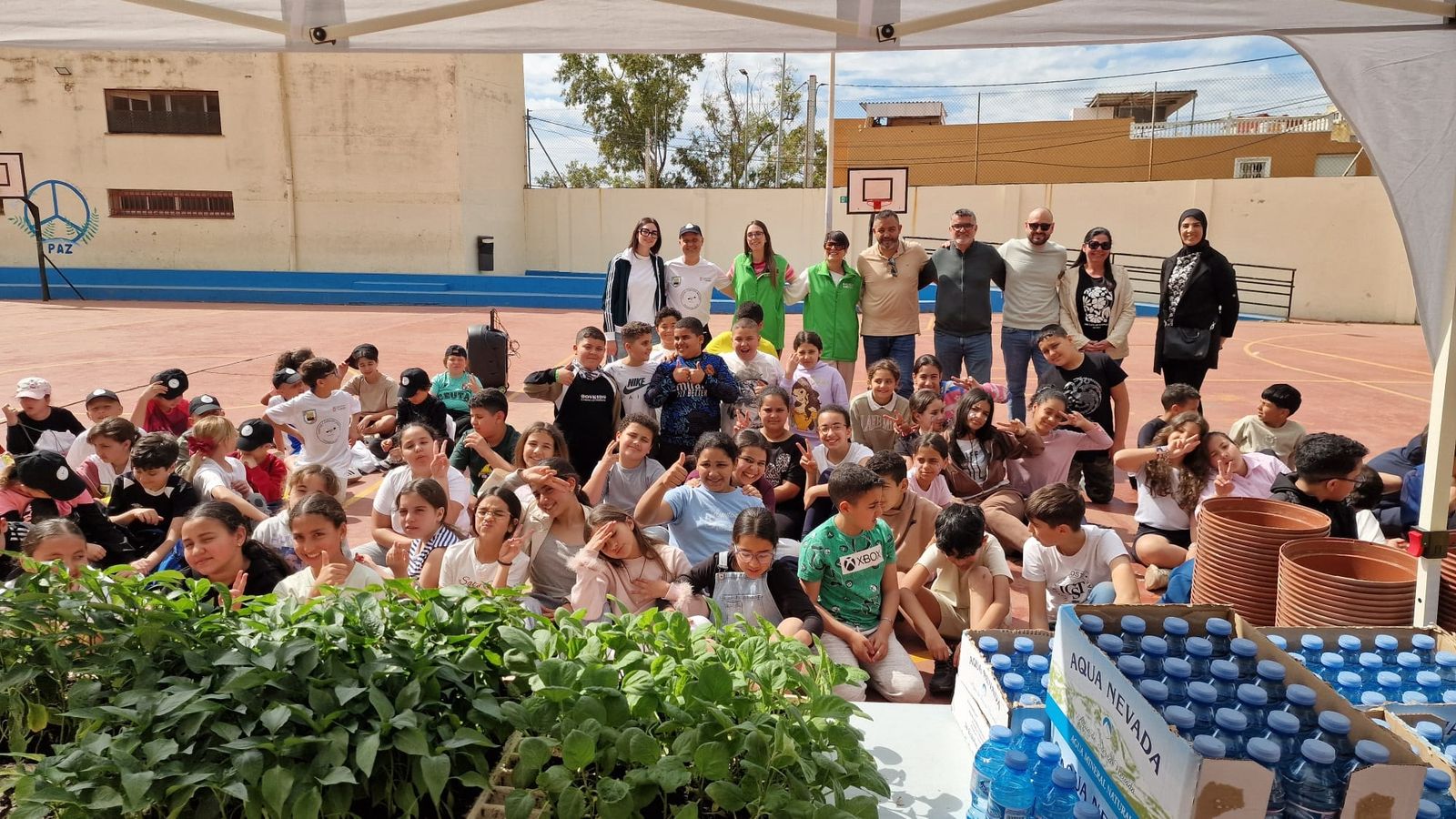 La jornada se desarrolló en las instalaciones deportivas del CEIP Reina Sofía