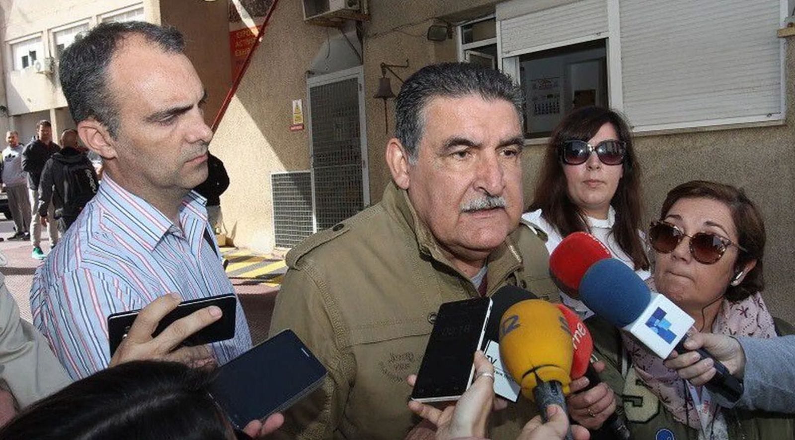 José Mata, durante una comparecencia ante los medios de comunicación José Mata, durante una comparecencia ante los medios de comunicación