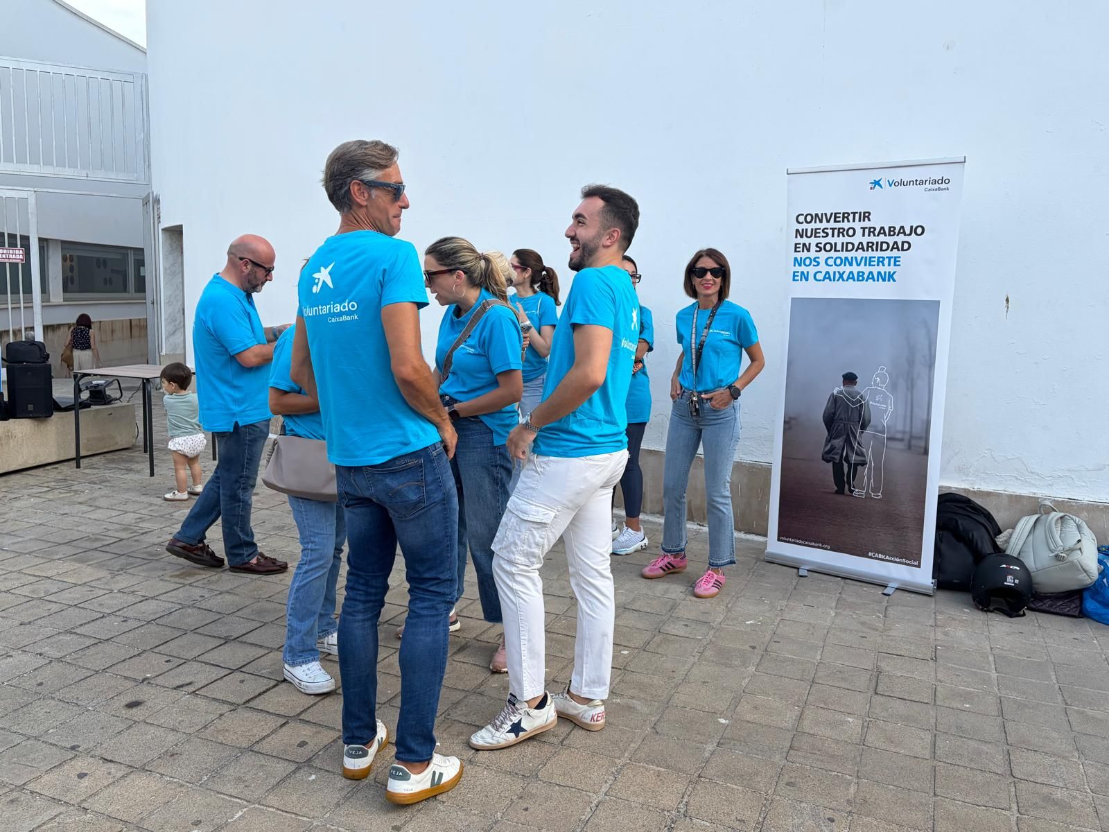 La Caixa, la AD Ceuta y otras entidades se unen para concienciar sobre el reciclaje a los más pequeños