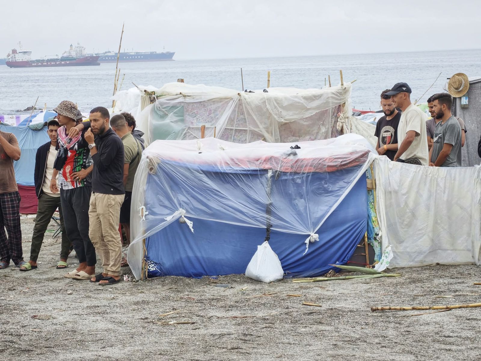 Menores migrantes alzan la voz en el Trampolín y reclaman protección