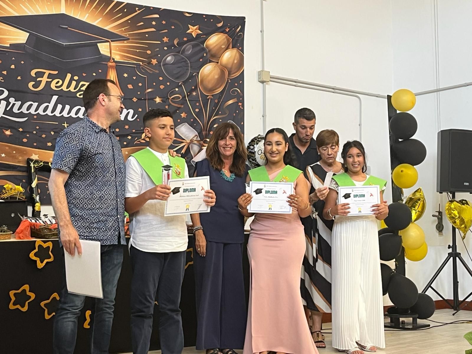 Graduación en el CEIP José Acosta