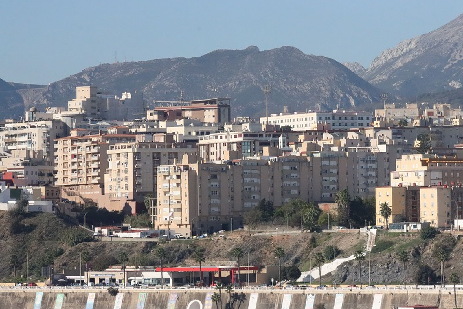 Vista de viviendas